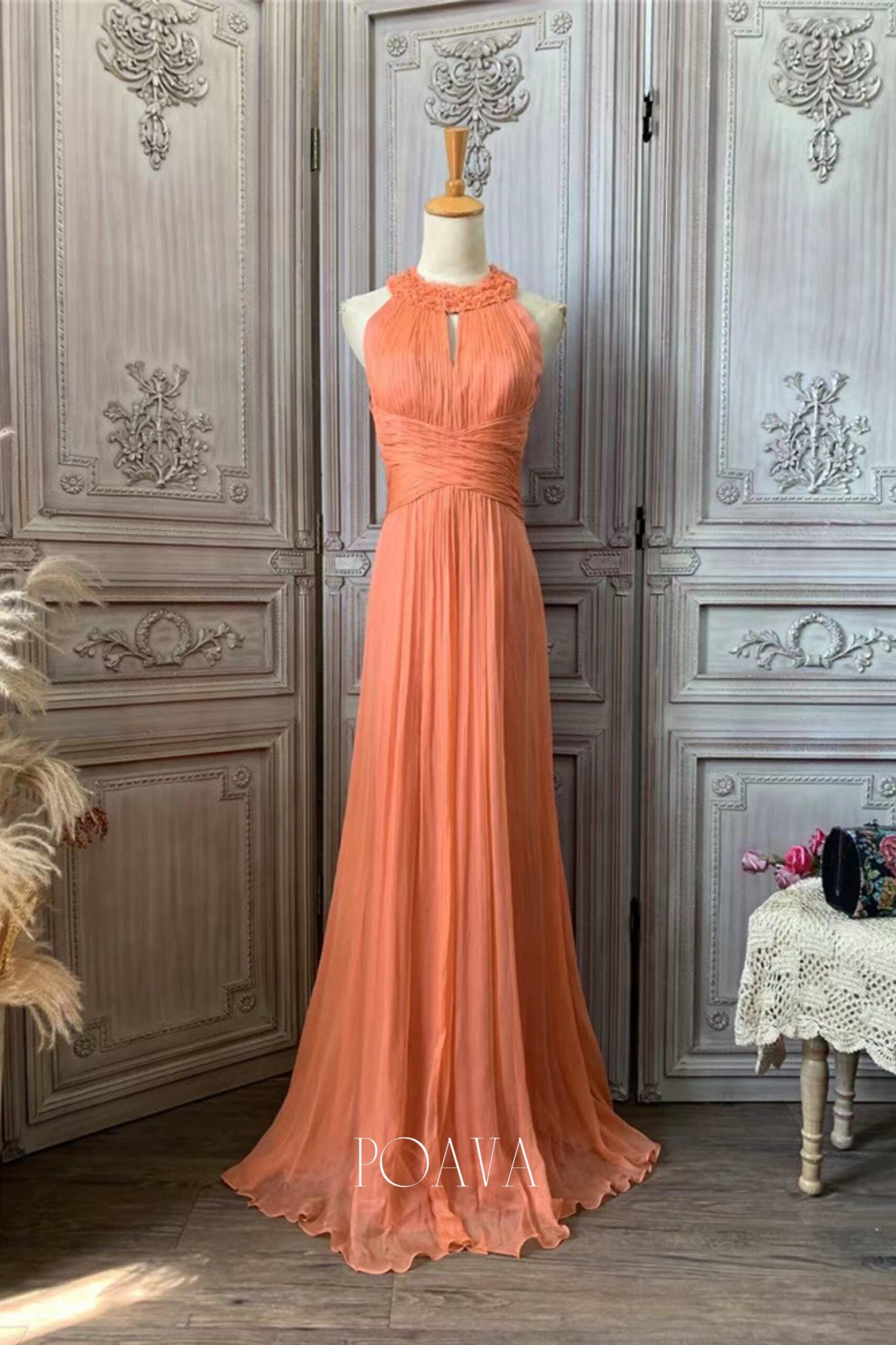 1_75b44ec1-b719-4fde-89a5-d2b7d39f0faf EMBELLISHED SILK A-LINE MAXI DRESS FOR EVENTS