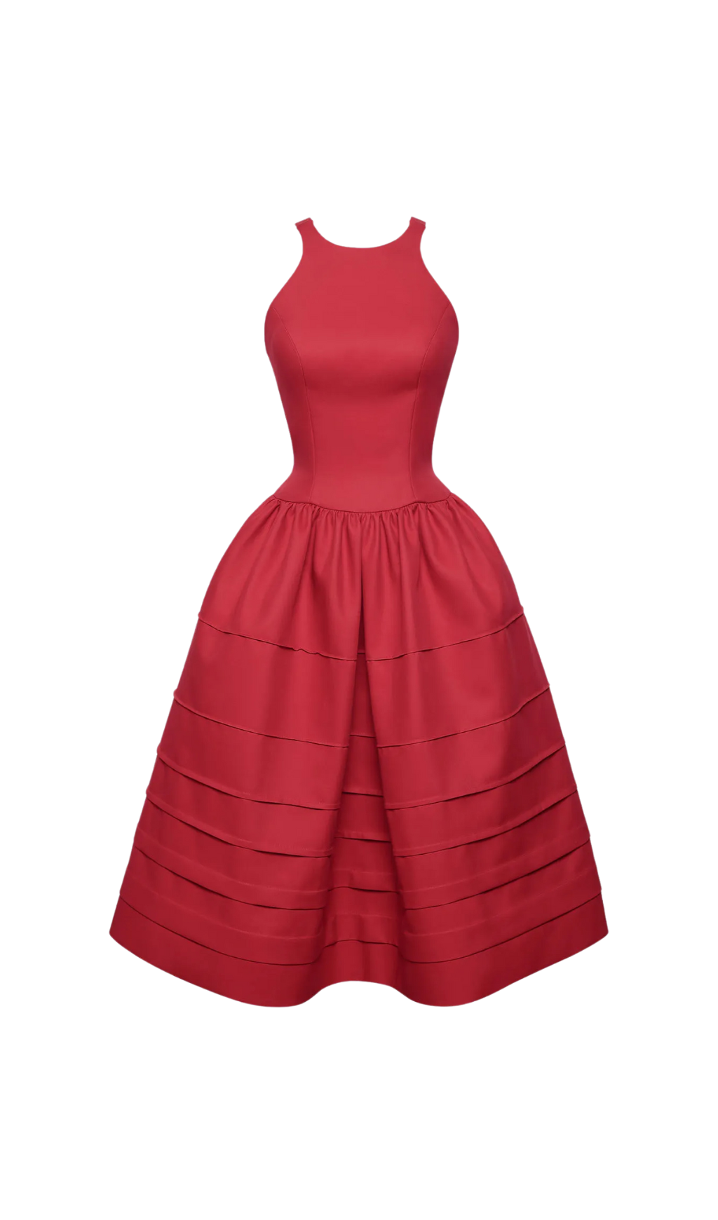 BERRY BELL MINI DRESS RED PARTY