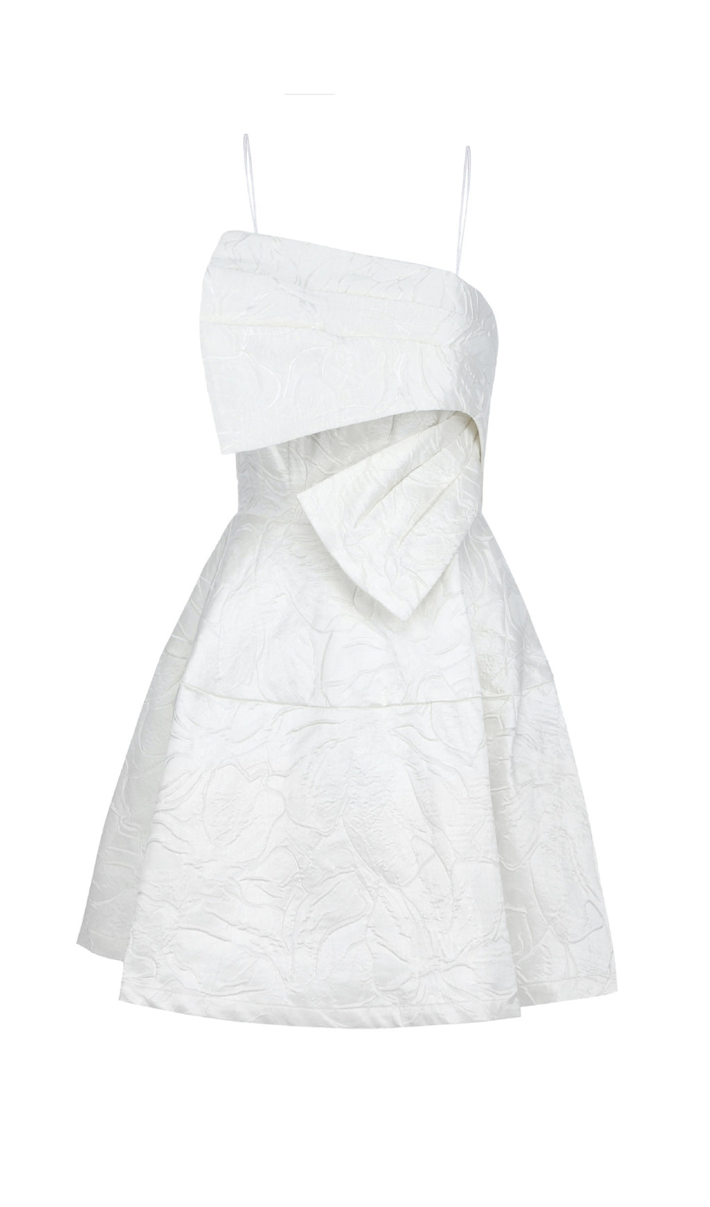STRAPY WHITE MINI DRESS, EVENING BODYCON
