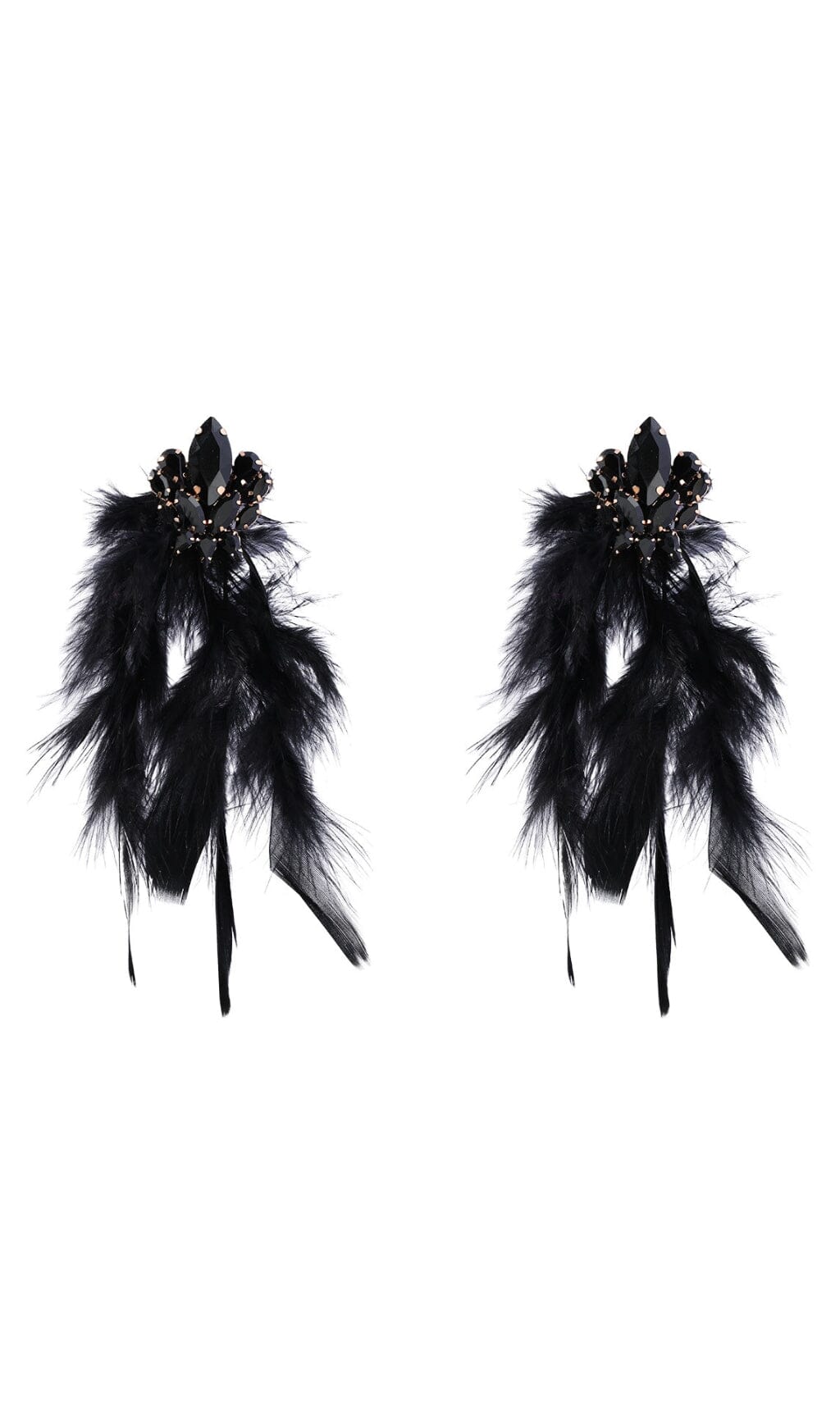1_89703845-03b1-4c3a-aa28-f4d7b189301c RHINESTONE FEATHER DROP EARRINGS FOR PARTY