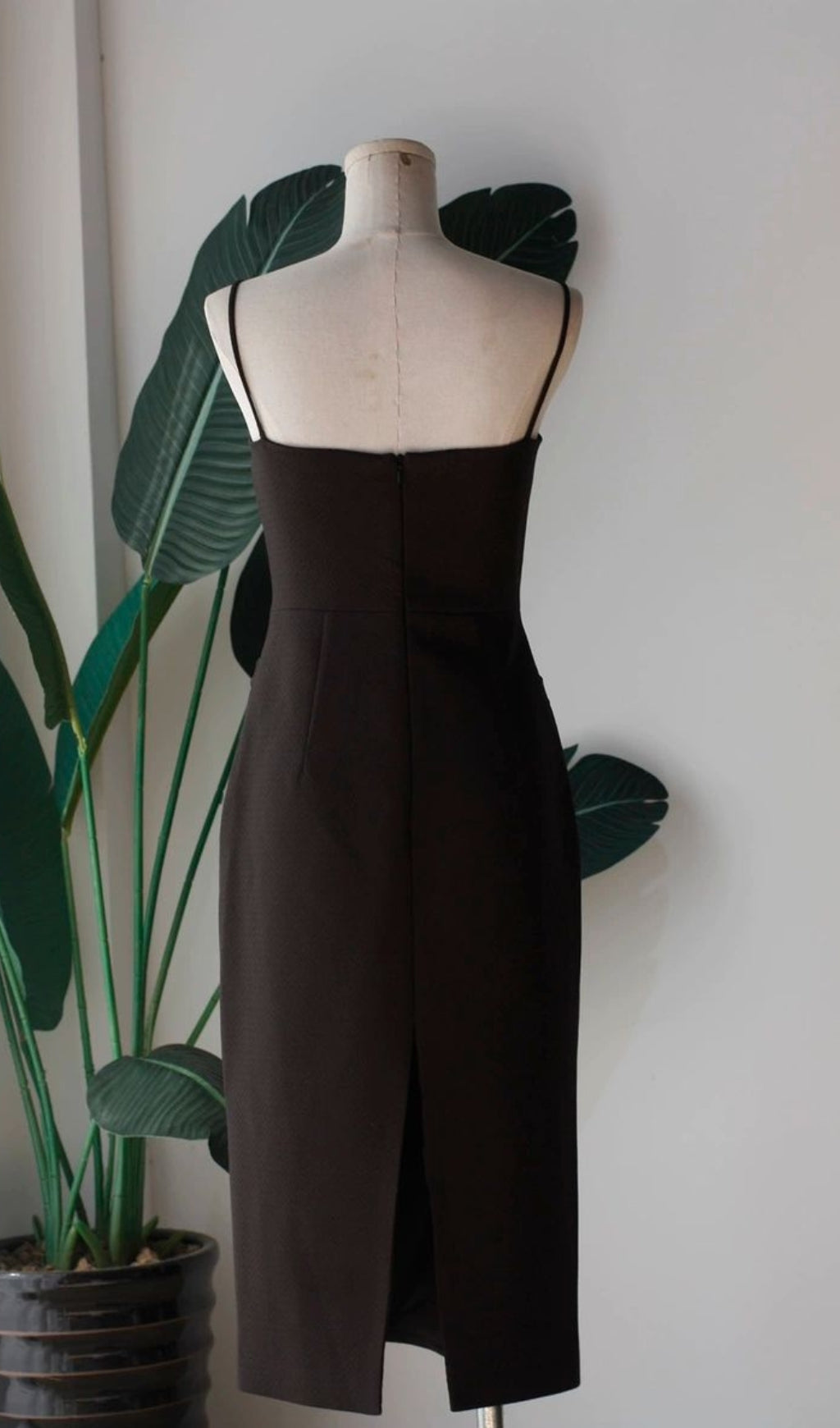 CAPE COAT & SUSPENDER DRESS TWO-PIECE SET