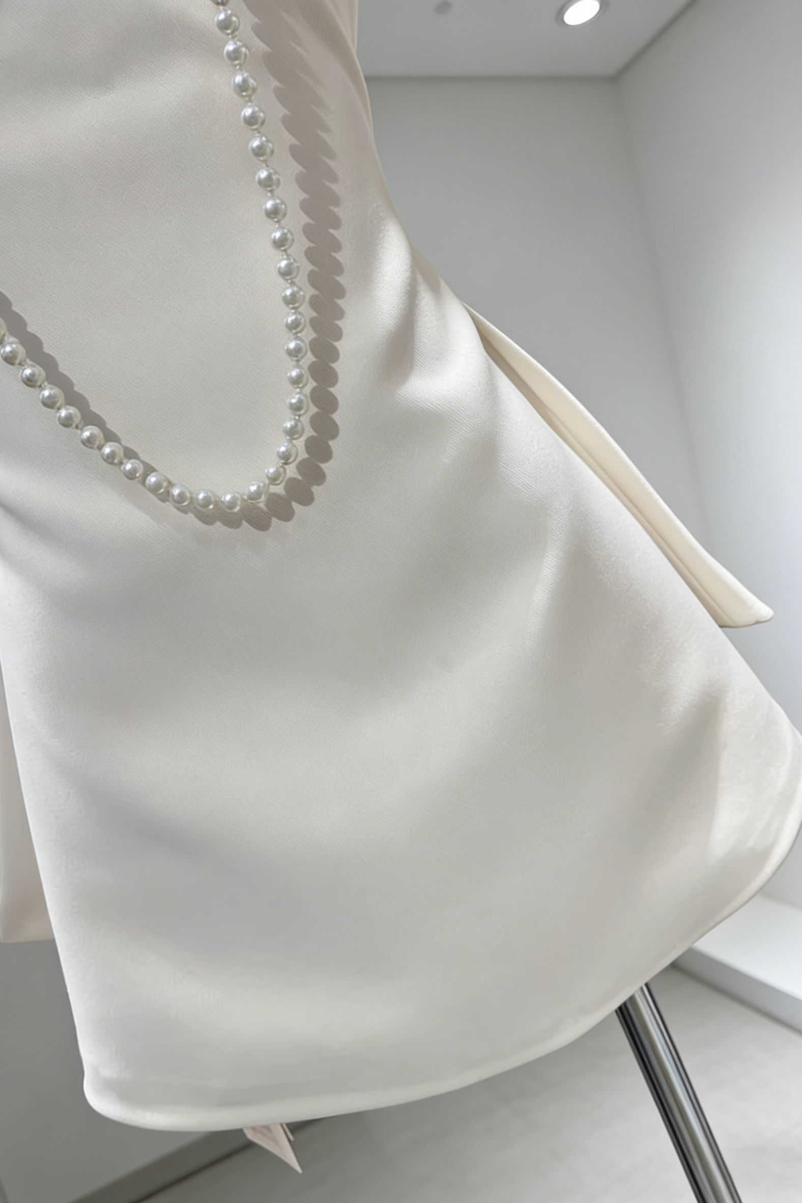 CALWA BOW STRAPLESS FLARE MINI COCKTAIL DRESS
