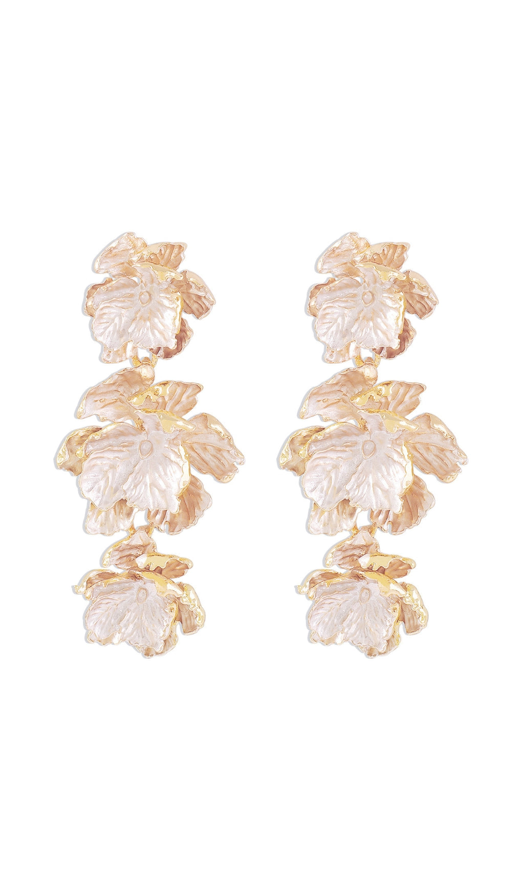 1_d0141835-2f91-4144-9609-ab512ce9c343 GOLD 3D FLOWER STUD EARRINGS FOR WEDDING