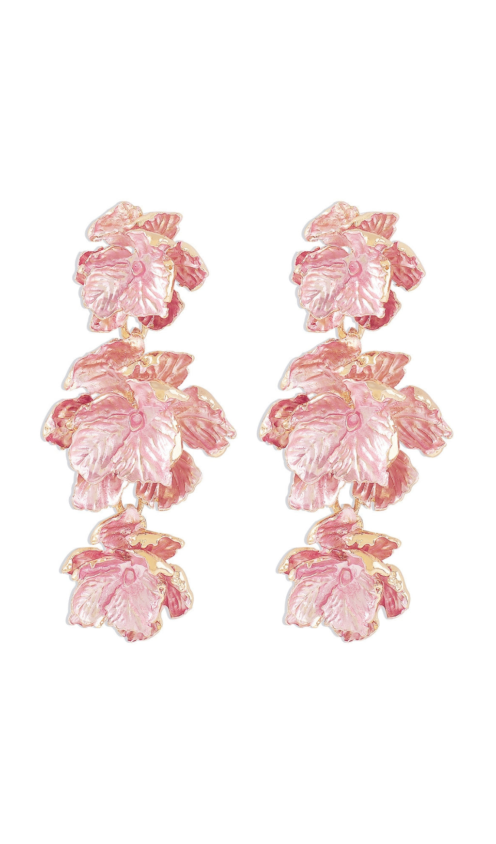 1_d6572d1b-cda4-492a-a1b4-3de46a174556 PINK 3D FLOWER EARRINGS FOR WEDDING PARTY