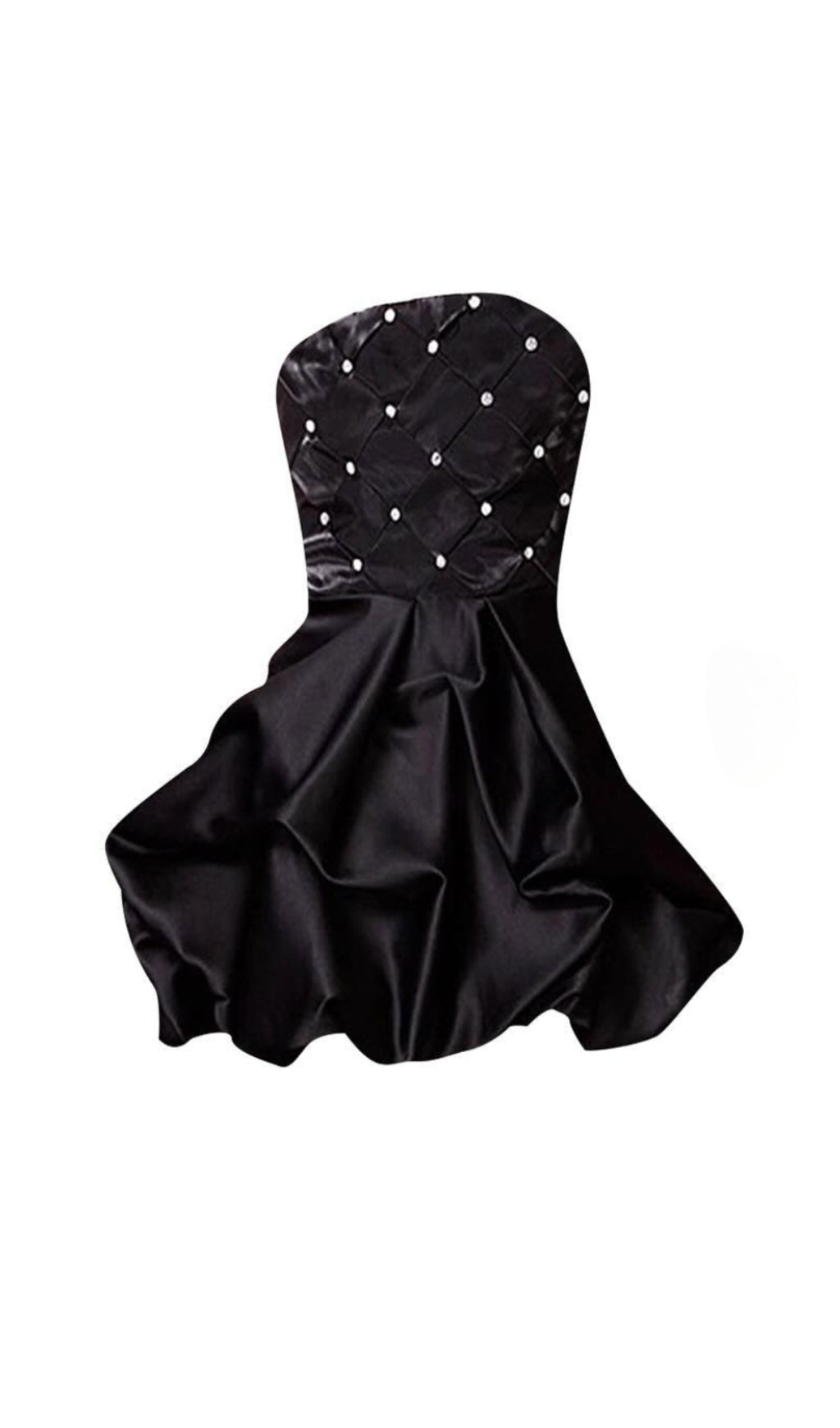 OFF-SHOULDER CRYSTAL MINI DRESS FOR PARTIES