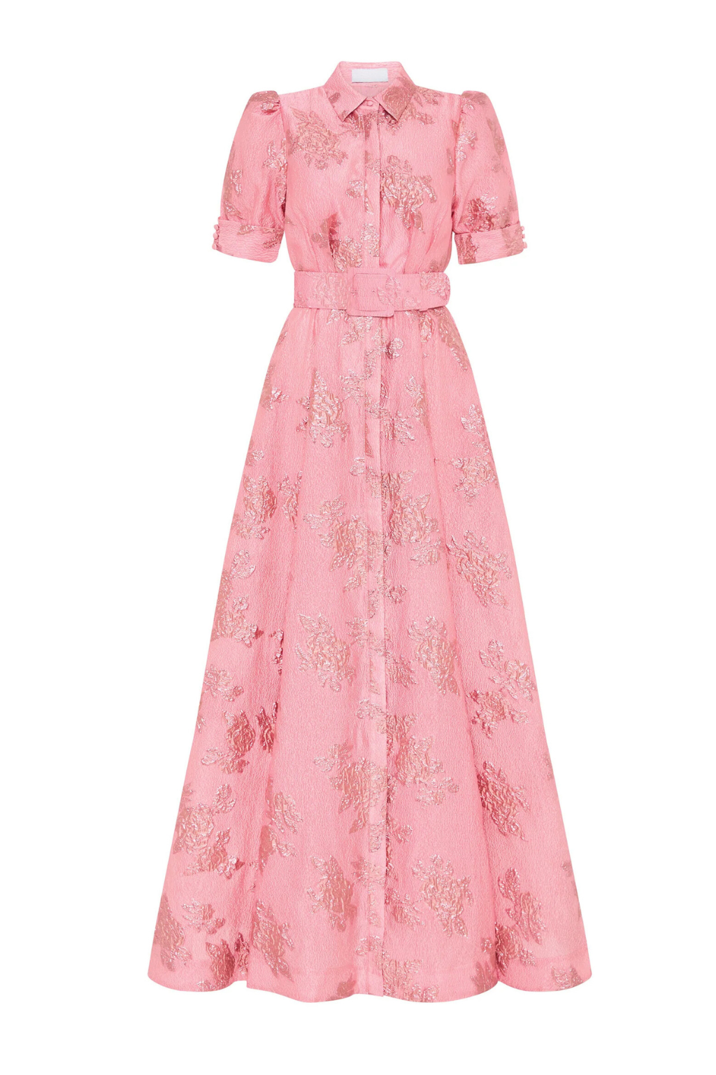 ANNETTE PINK FLORAL EMBELLISHED GOWN
