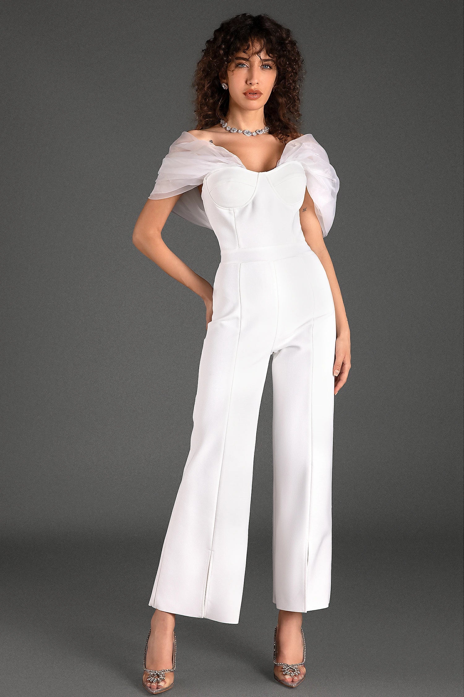 1_e4f5466d-5ded-40c2-8544-5d68e18ae2a5 KANE OFF-SHOULDER PATCHWORK JUMPSUIT