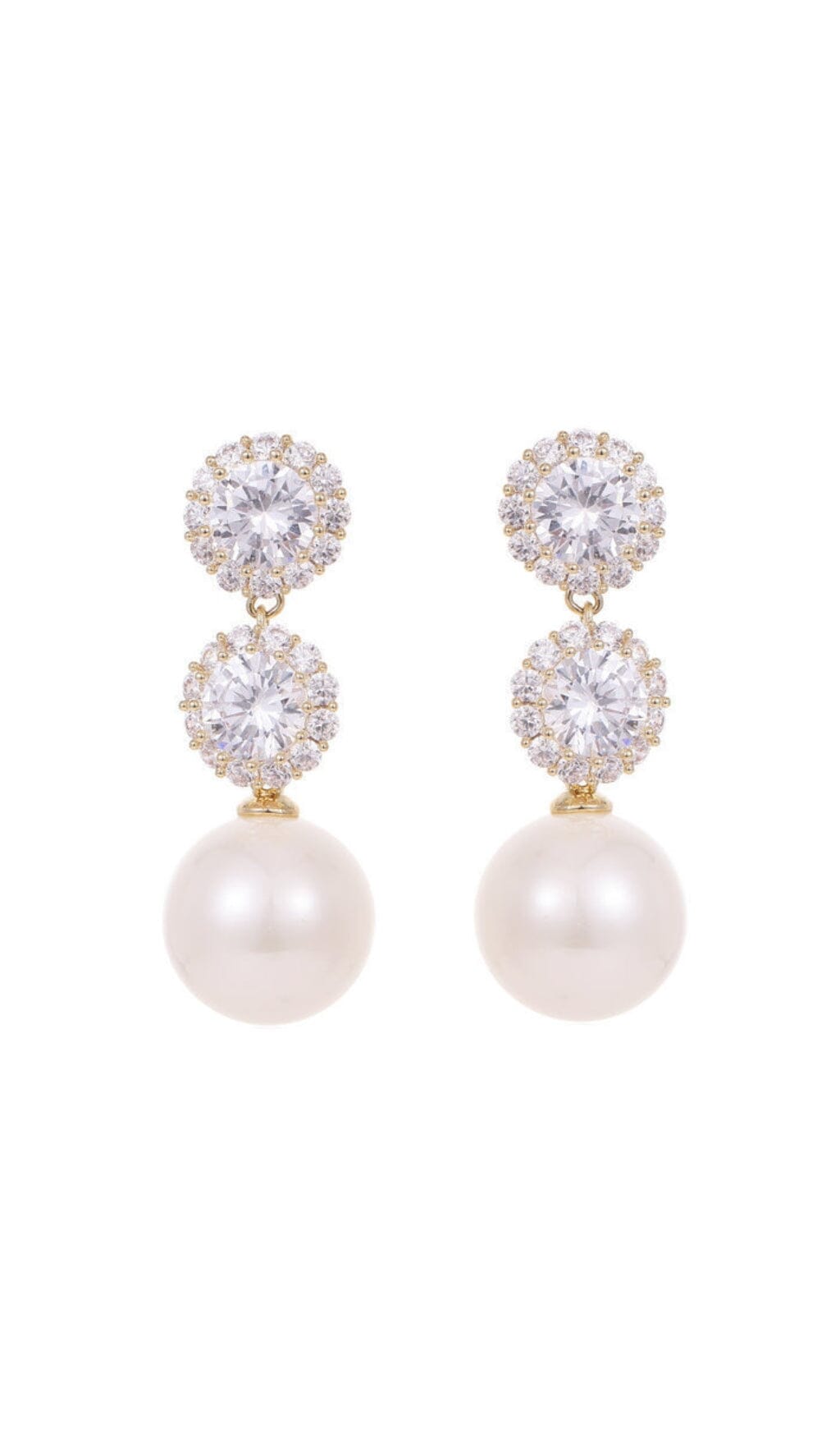 1_fff83760-e311-45fa-a486-65ebf7242839 PEARL & ZIRCON FLOWER DROP EARRINGS FOR WEDDING