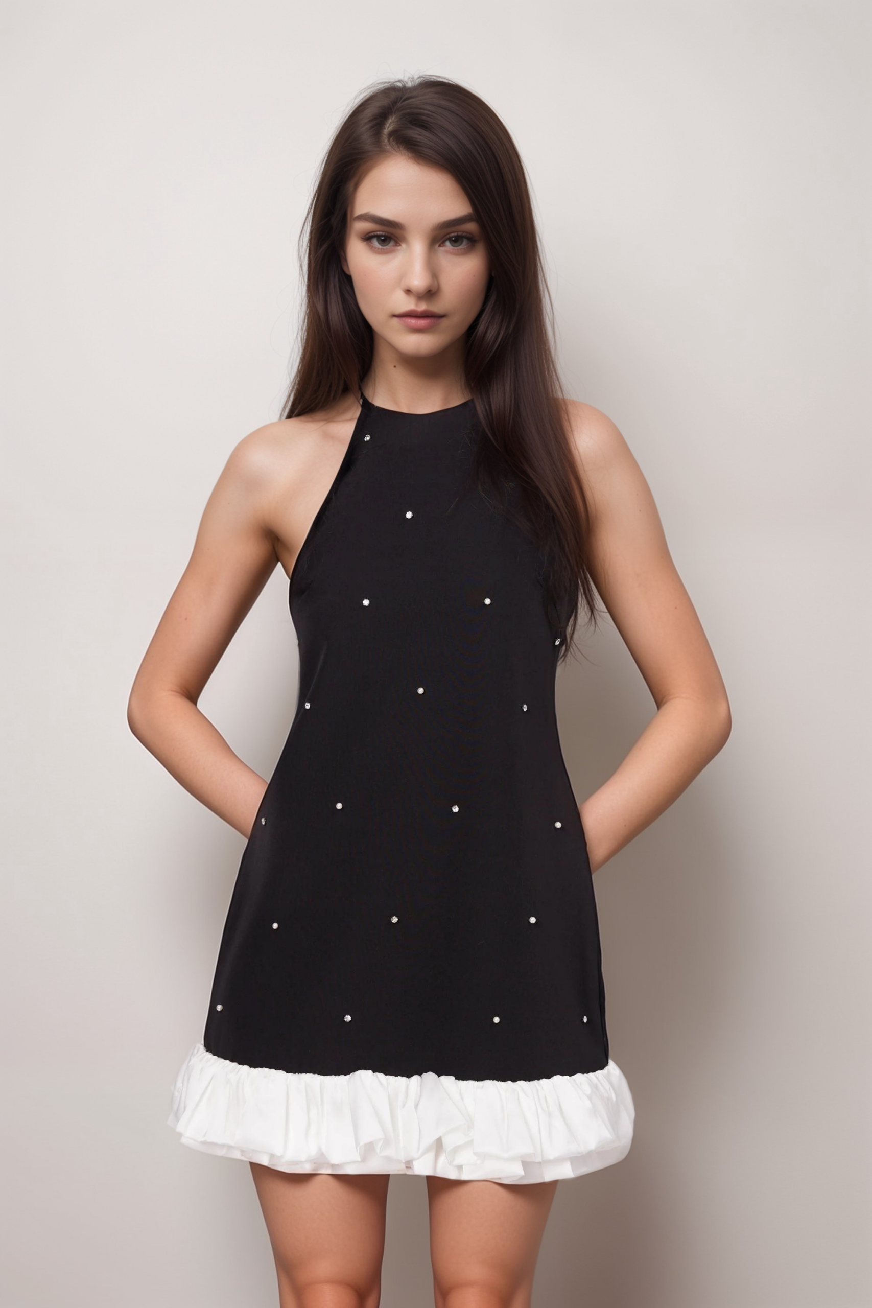 OFF SHOULDER BLACK MINI DRESS FOR PARTY
