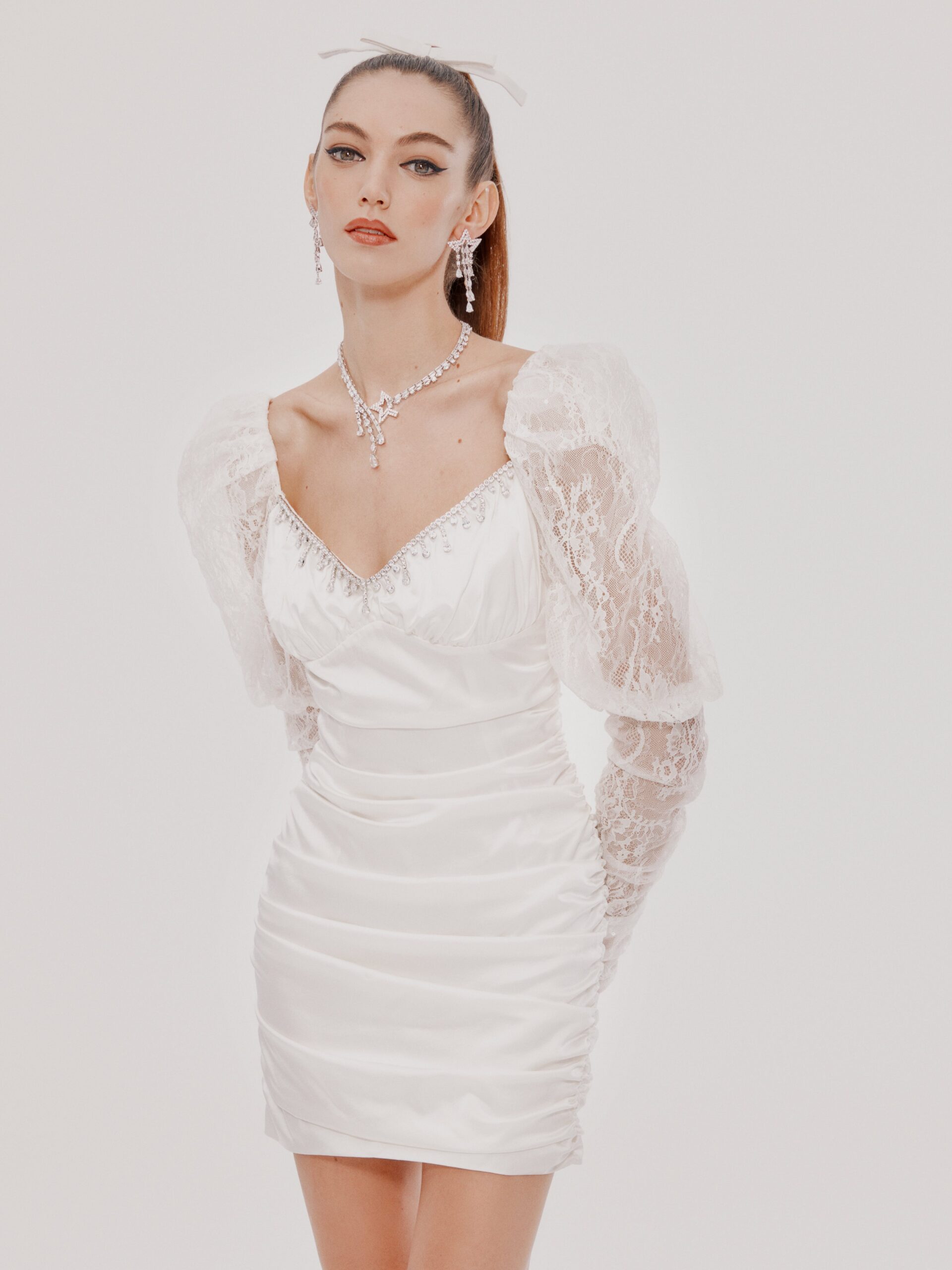ABRIANA DRESS - ELEGANT A-LINE SILHOUETTE FOR WEDDING GUEST