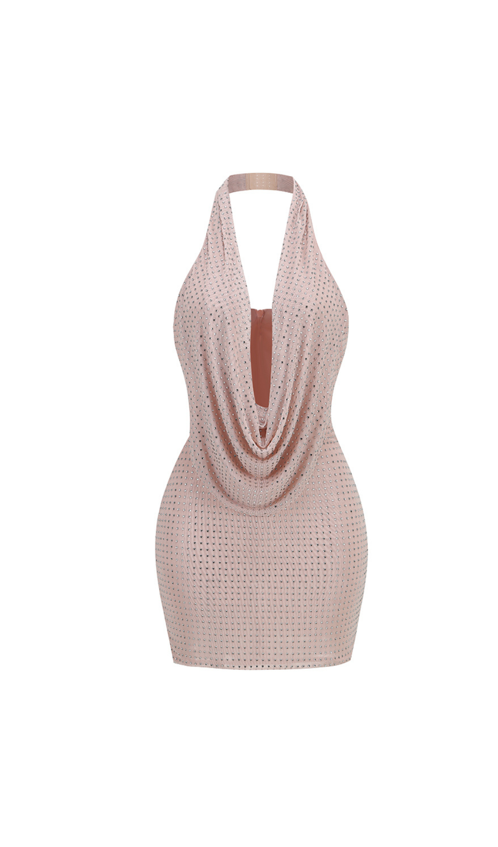 NEOMI MINI DRESS NUDE, BODYCON, COCKTAIL