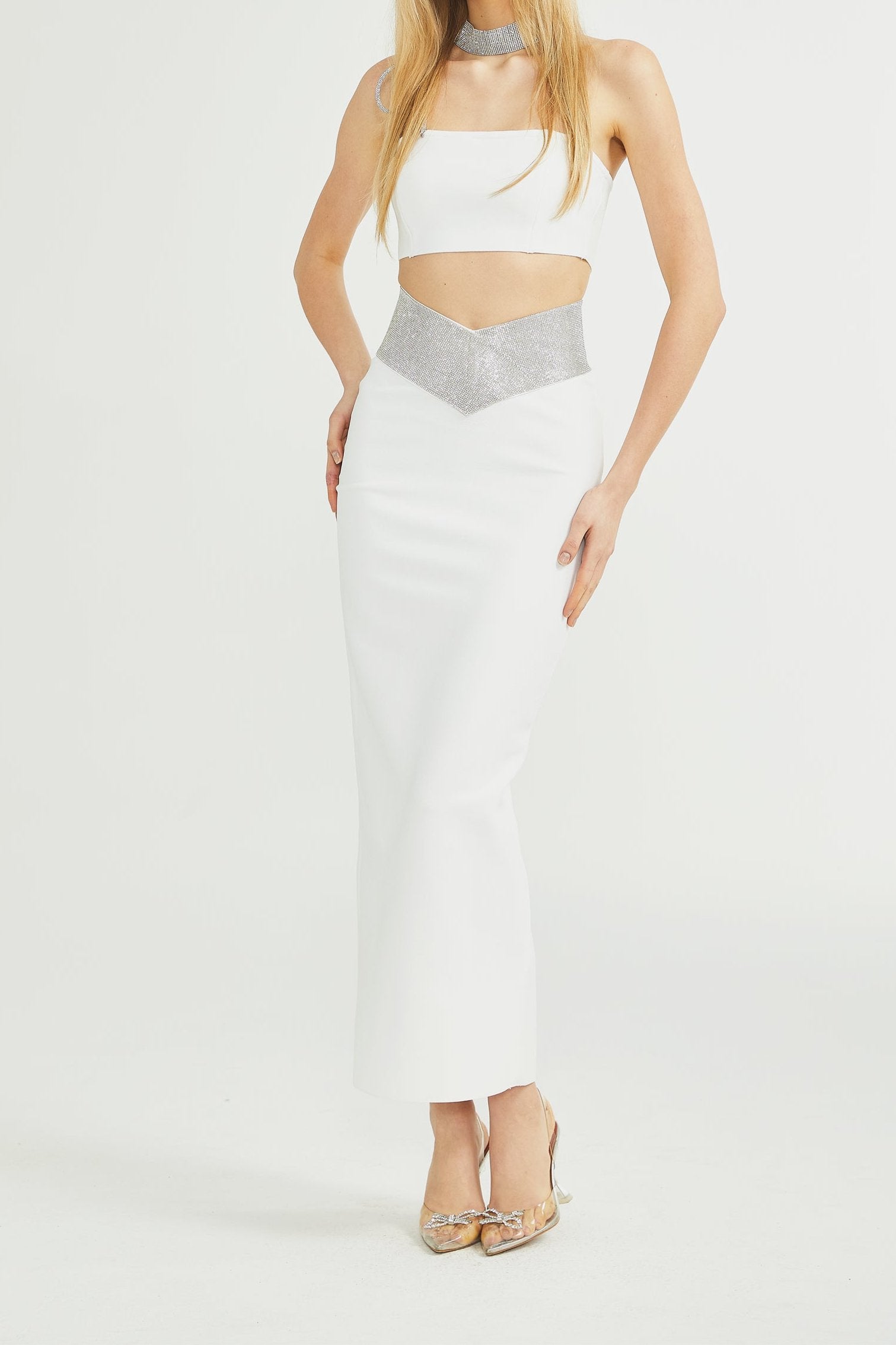 THÉRÈSE CRYSTAL STRAP MATCHING SET