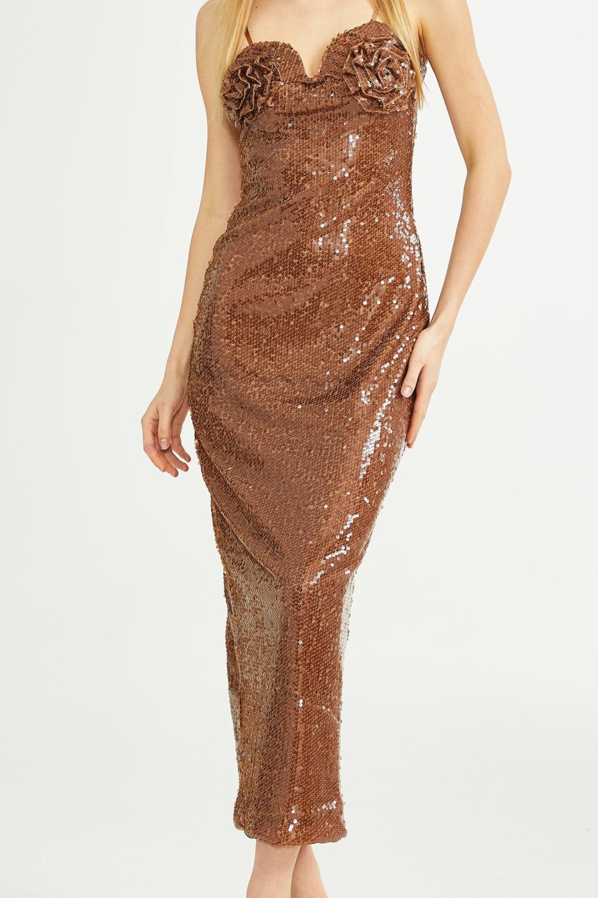 2024-03-16_15161 ÉLÉONORE SEQUIN FLORAL MIDI DRESS FOR WEDDING GUEST