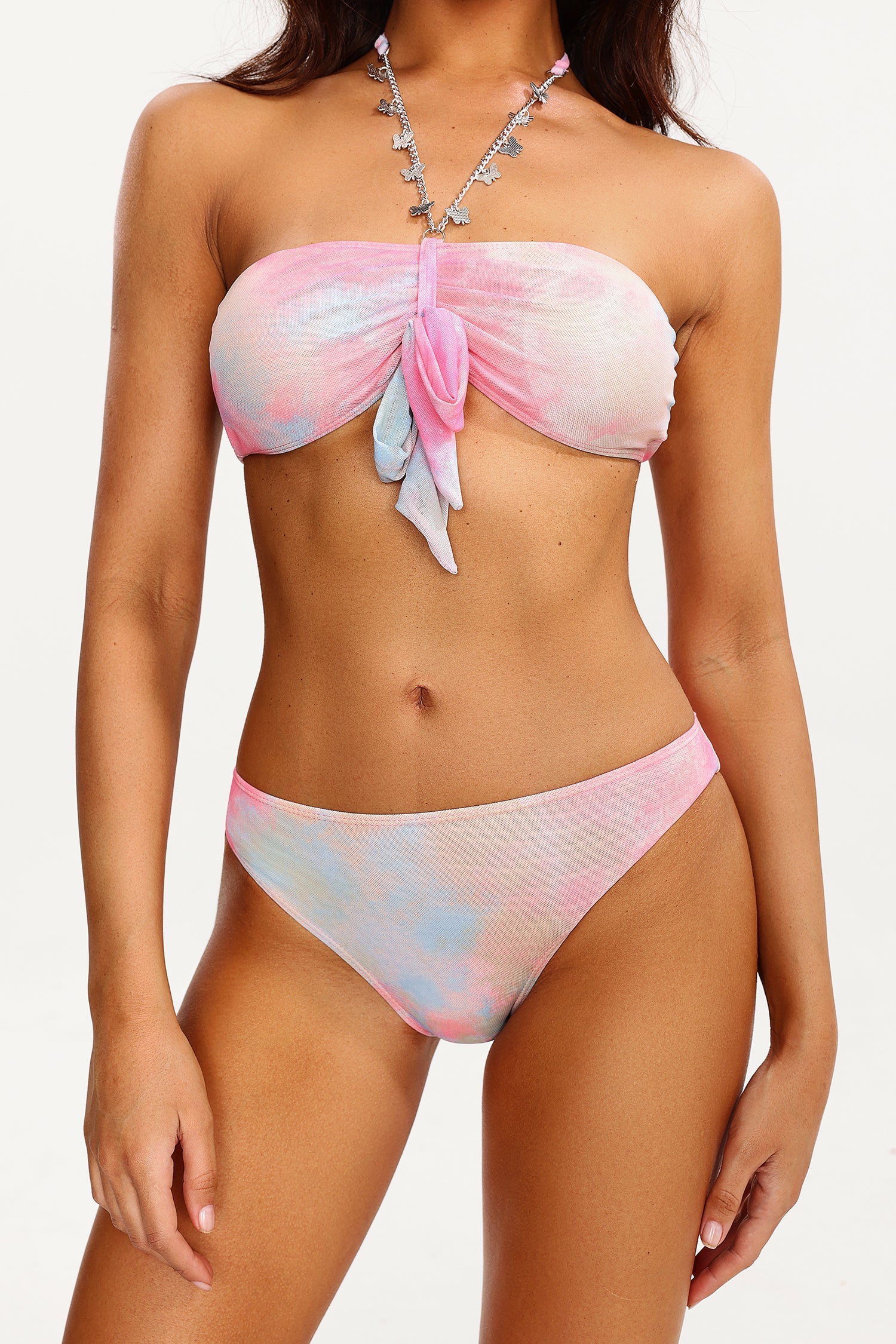 MOTO CHAIN GRADIENT BIKINI SET