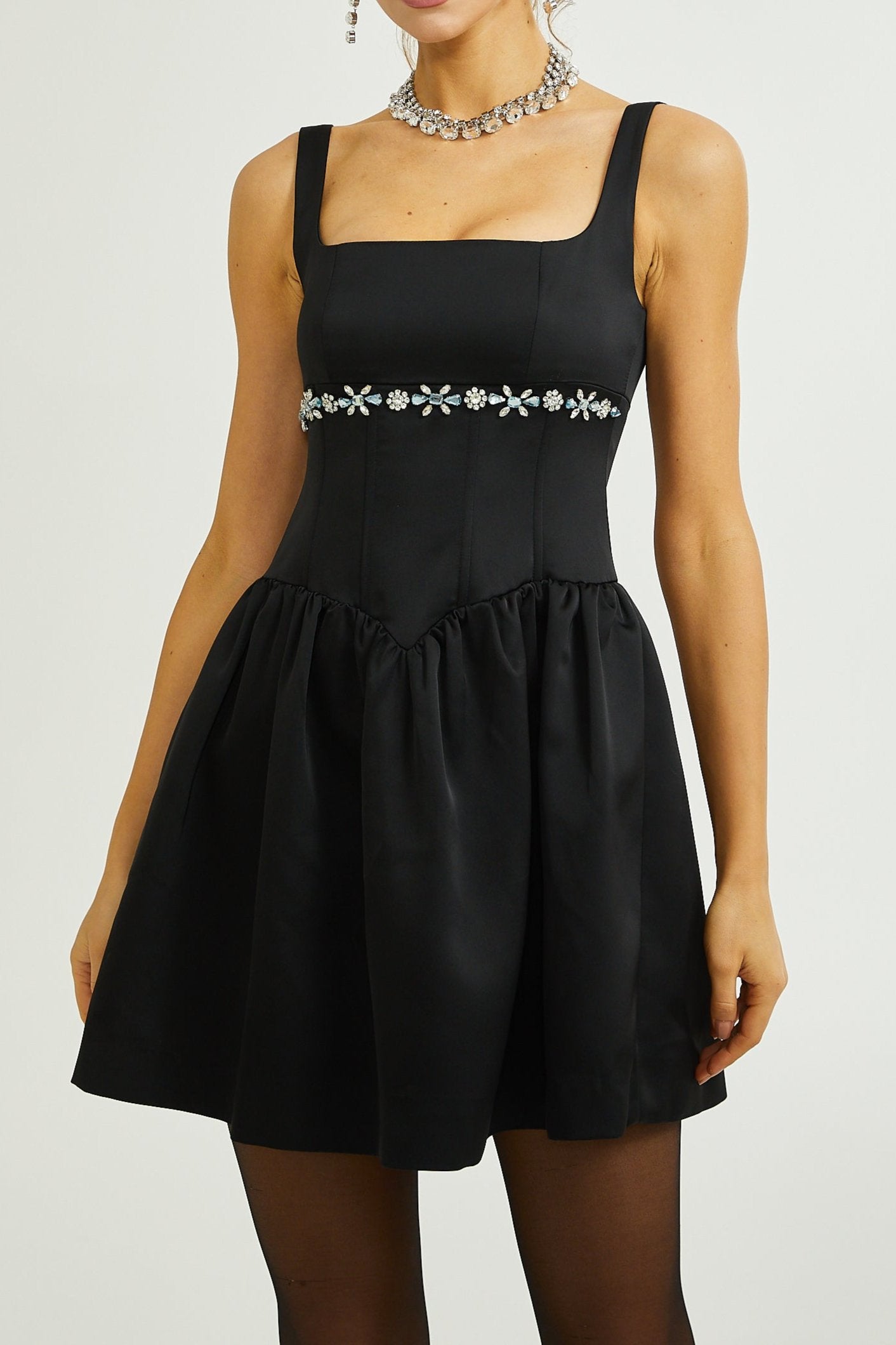2024-04-08_2596 DELIA EMBELLISHED FLARE DRESS, FORMAL