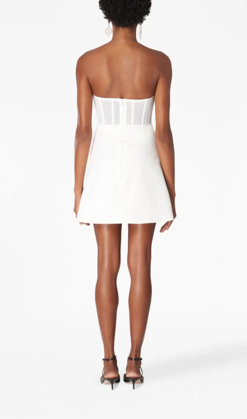 HEART BANDEAU MINI DRESS FOR PARTY