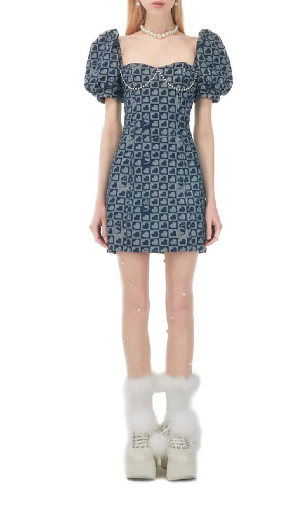 2024-04-18T102150.983 PEARL DENIM MINI DRESS FOR A PRINCESS LOOK