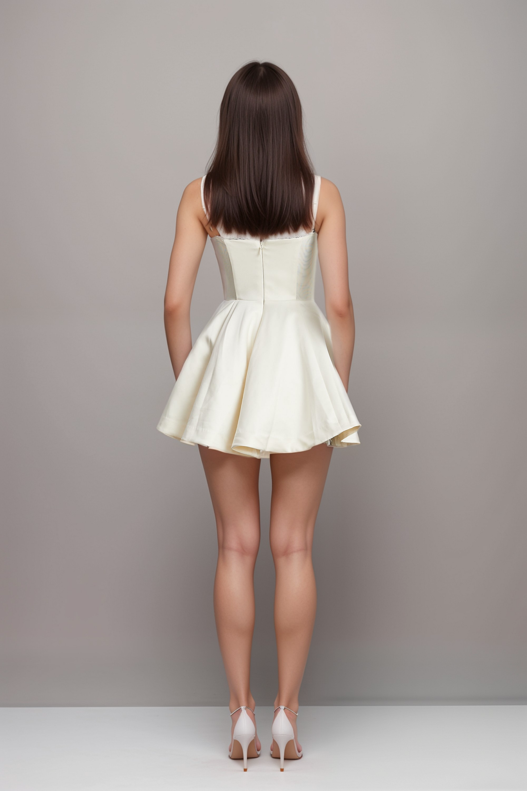 SAIRA TULLE MINI DRESS FOR PARTY