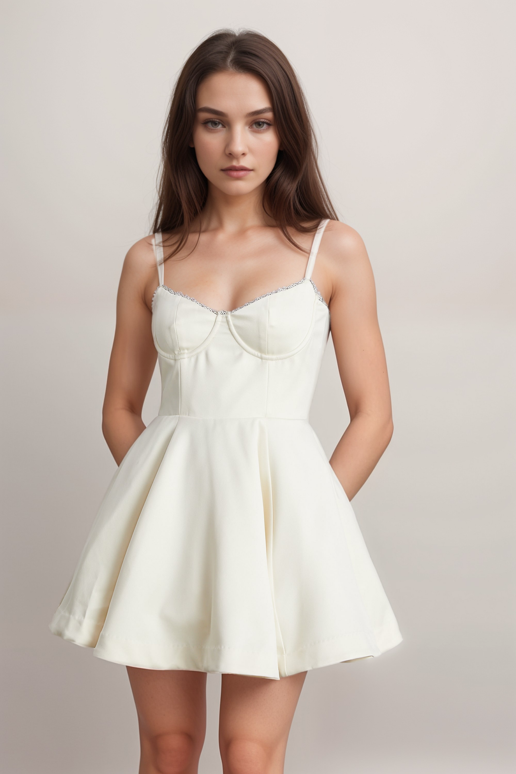 SAIRA TULLE MINI DRESS FOR PARTY