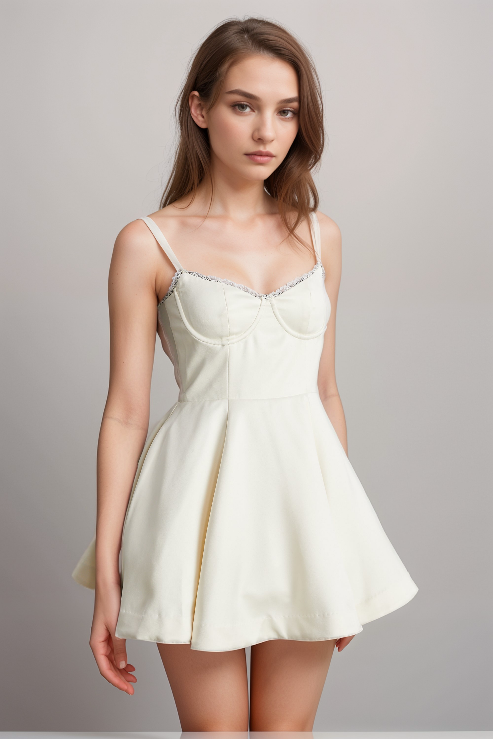 SAIRA TULLE MINI DRESS FOR PARTY