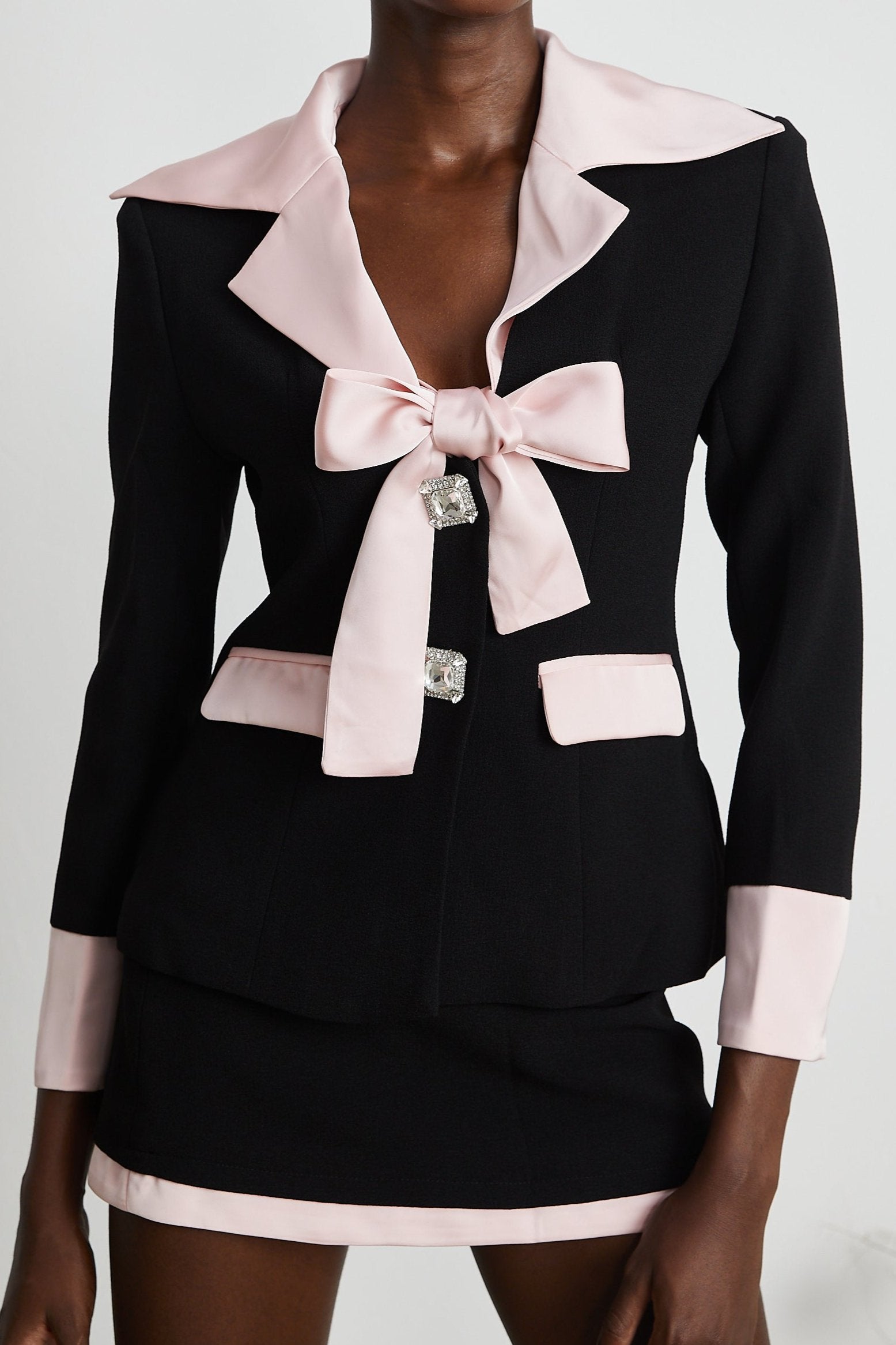 WOMEN'S MATCHING JACKET & SKIRT SET, ELEGANT
