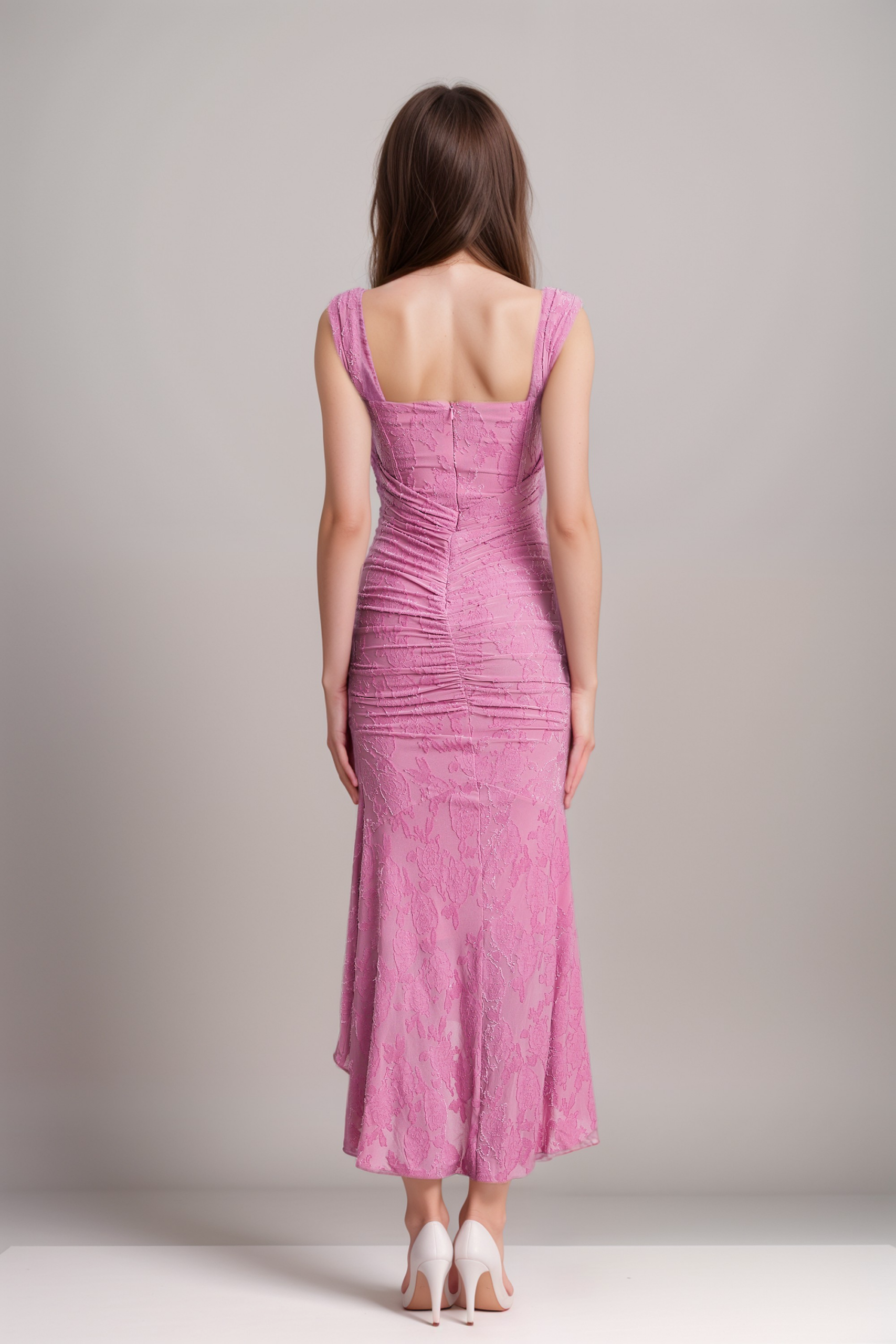 FLORAL MAXI DRESS FOR WEDDING GUEST ELEGANT