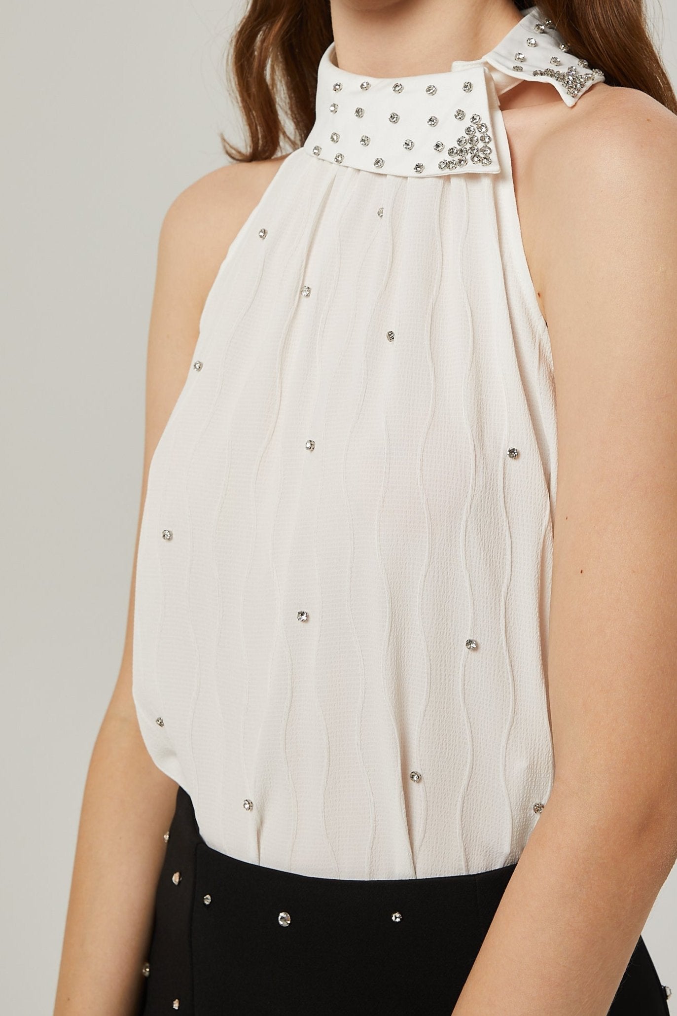 AYLA CRYSTAL TOP FOR EVENING