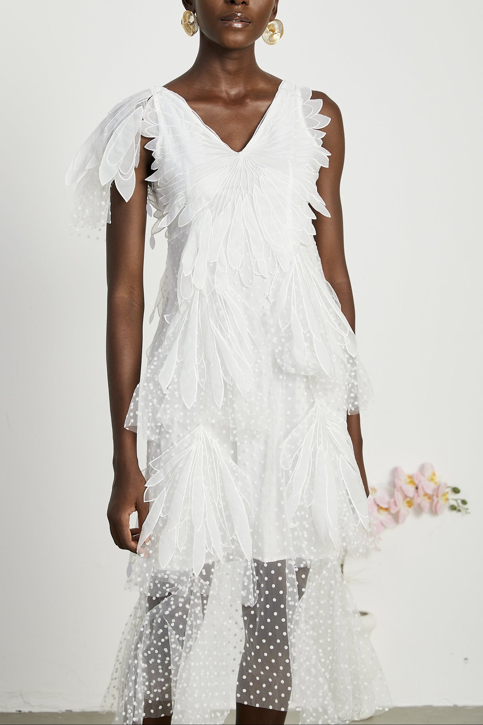2024-07-05_23795 SOLÈNE FEATHER MIDI DRESS FOR EVENTS