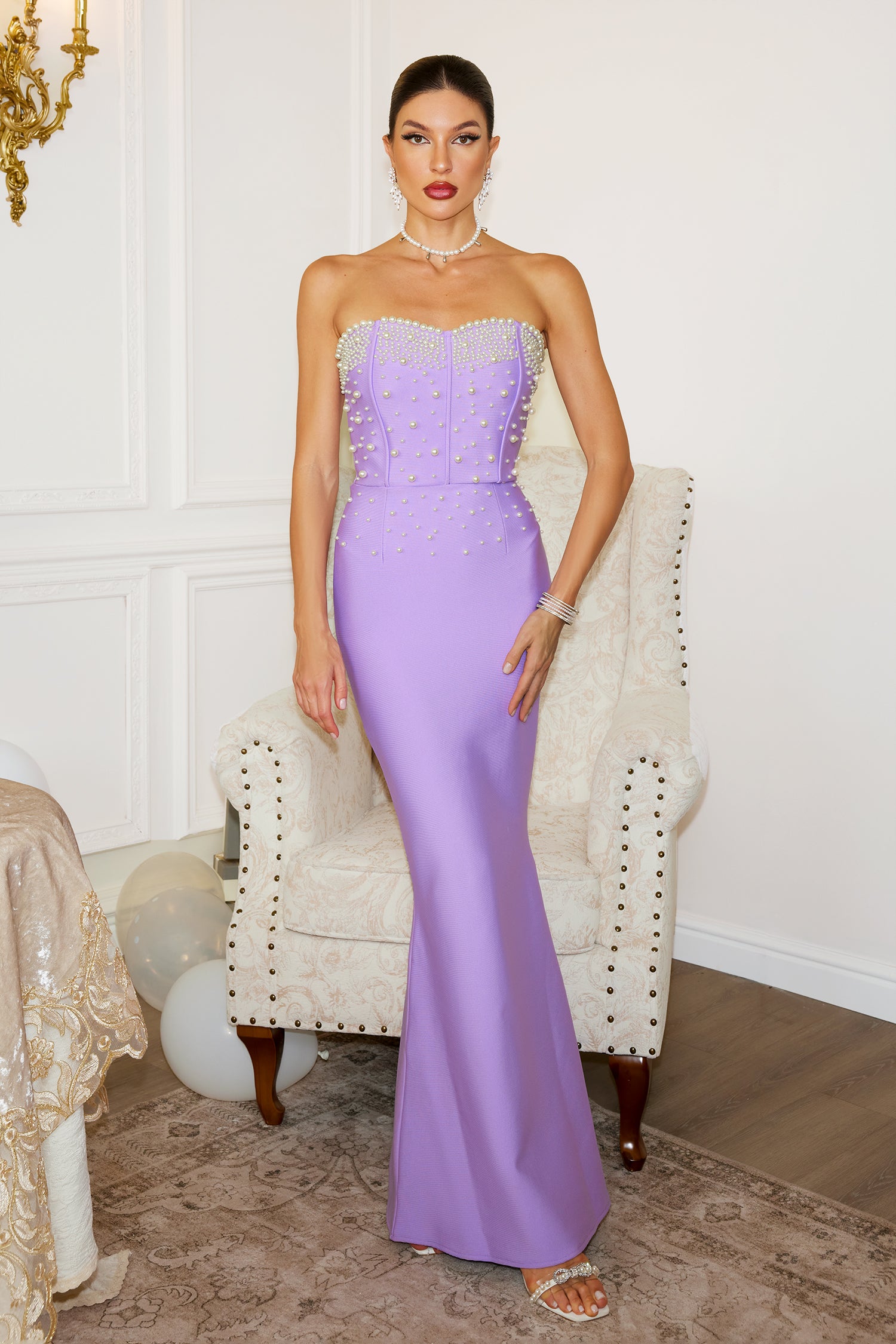 2024-08-22-BB-Olga16634 FAWN PEARLS PURPLE FISHTAIL MAXI DRESS