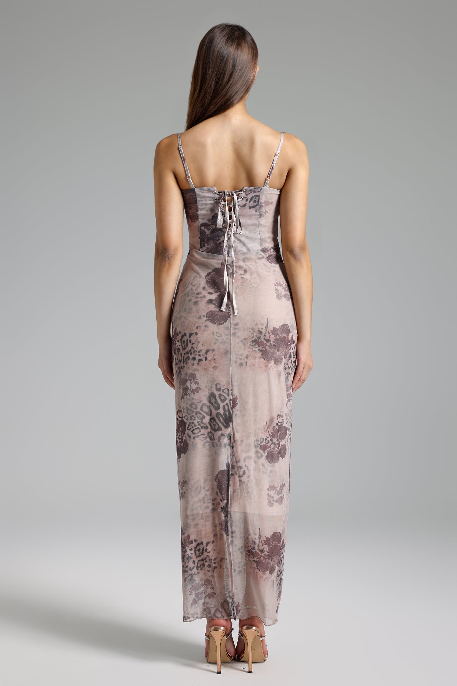 TIZA PRINTED MAXI DRESS FOR WEDDING GUEST