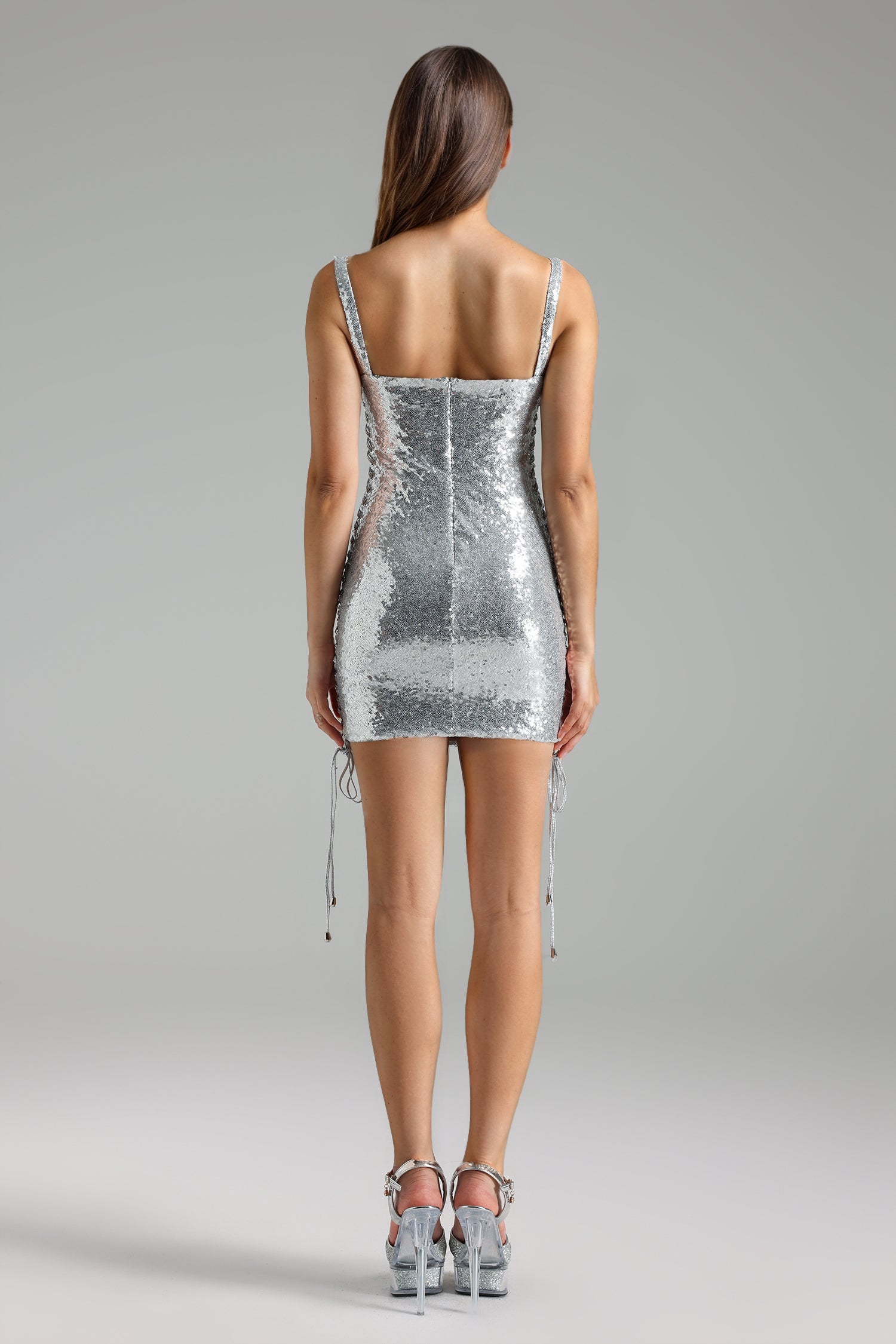 LELIA SEQUIN SLEEVELESS MINI DRESS PARTY