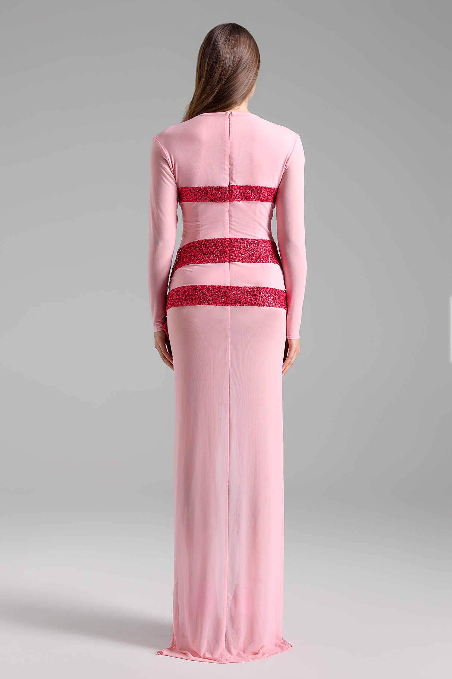 ZULY BOW SLEEVE MAXI DRESS FOR WEDDING
