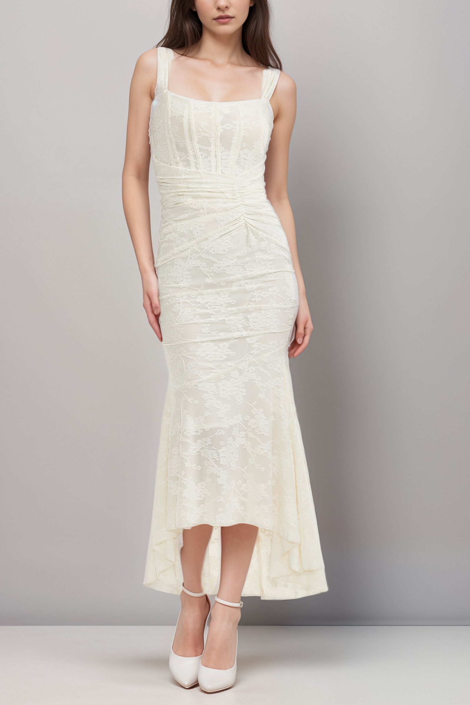 Charlotte floral maxi dress