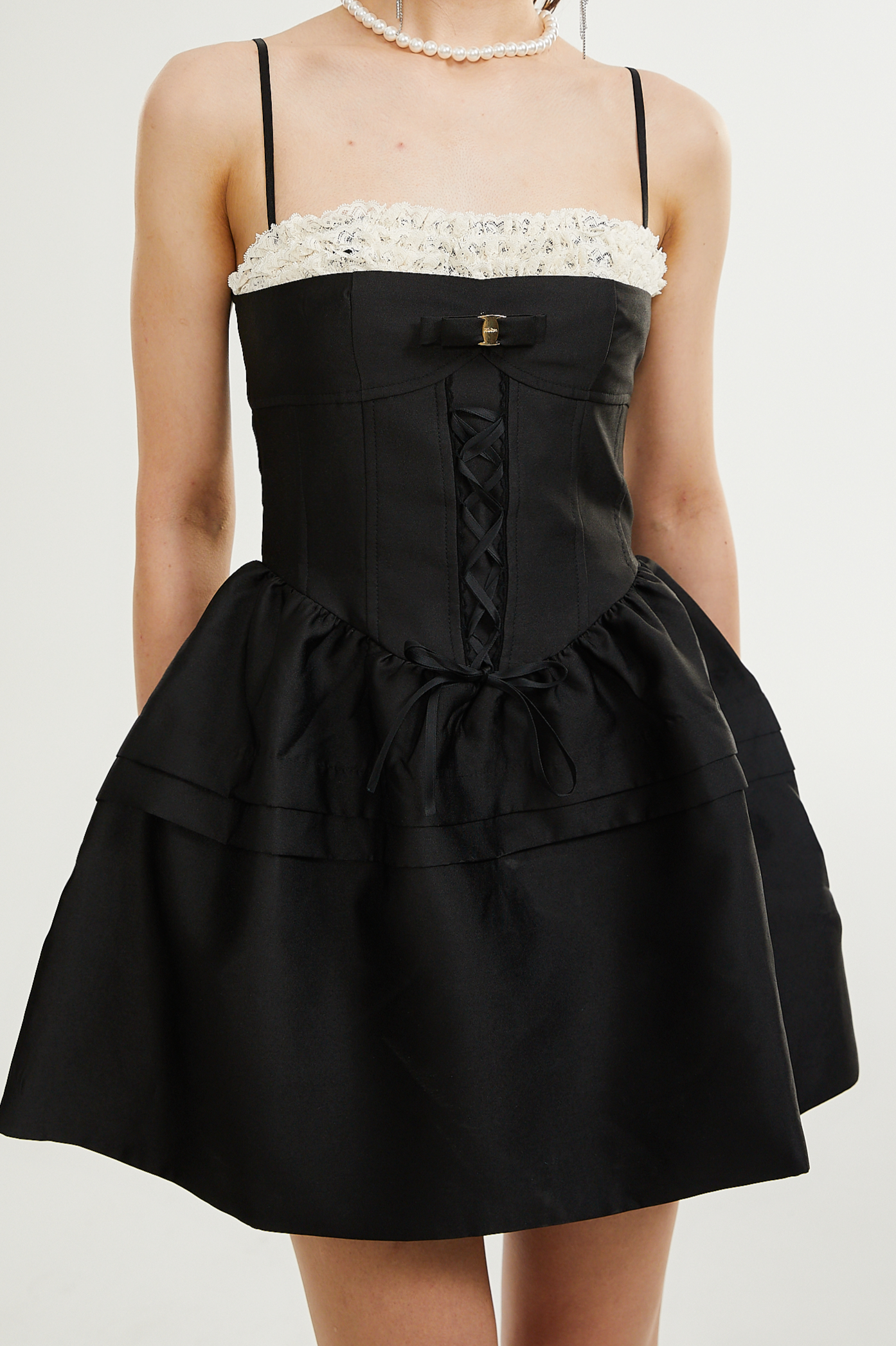 2024-4-24_2854 ELIZA LACE-TRIM FLARED MINI DRESS