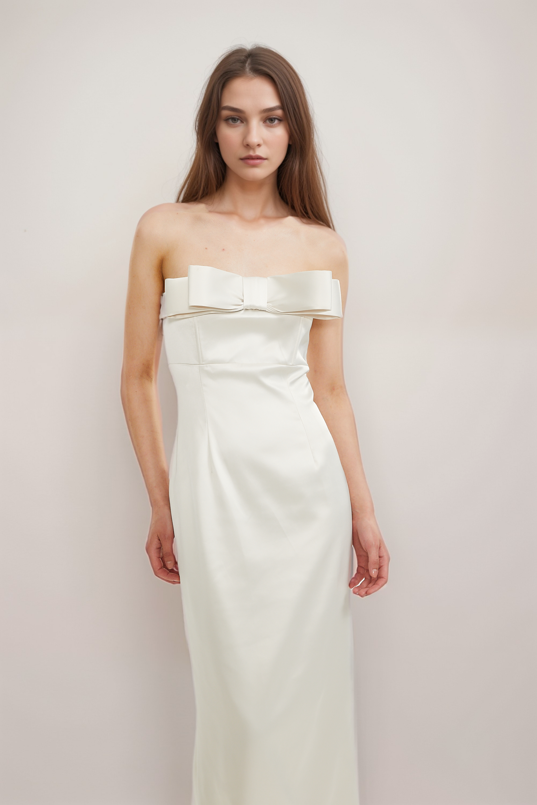LANA OFF-SHOULDER BOW DRESS, DATE NIGHT