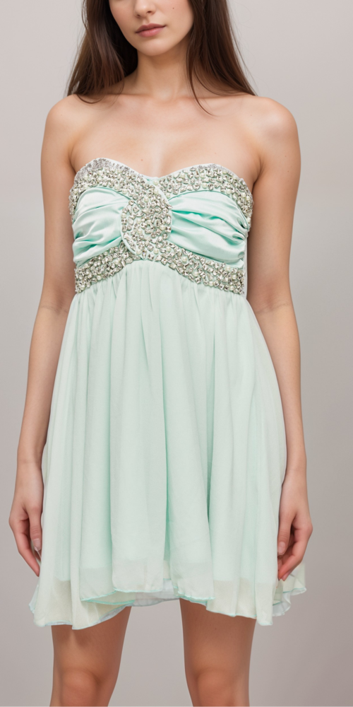 Priscille crystal-embellished off-shoulder dress Priscille crystal-embellished off-shoulder dress