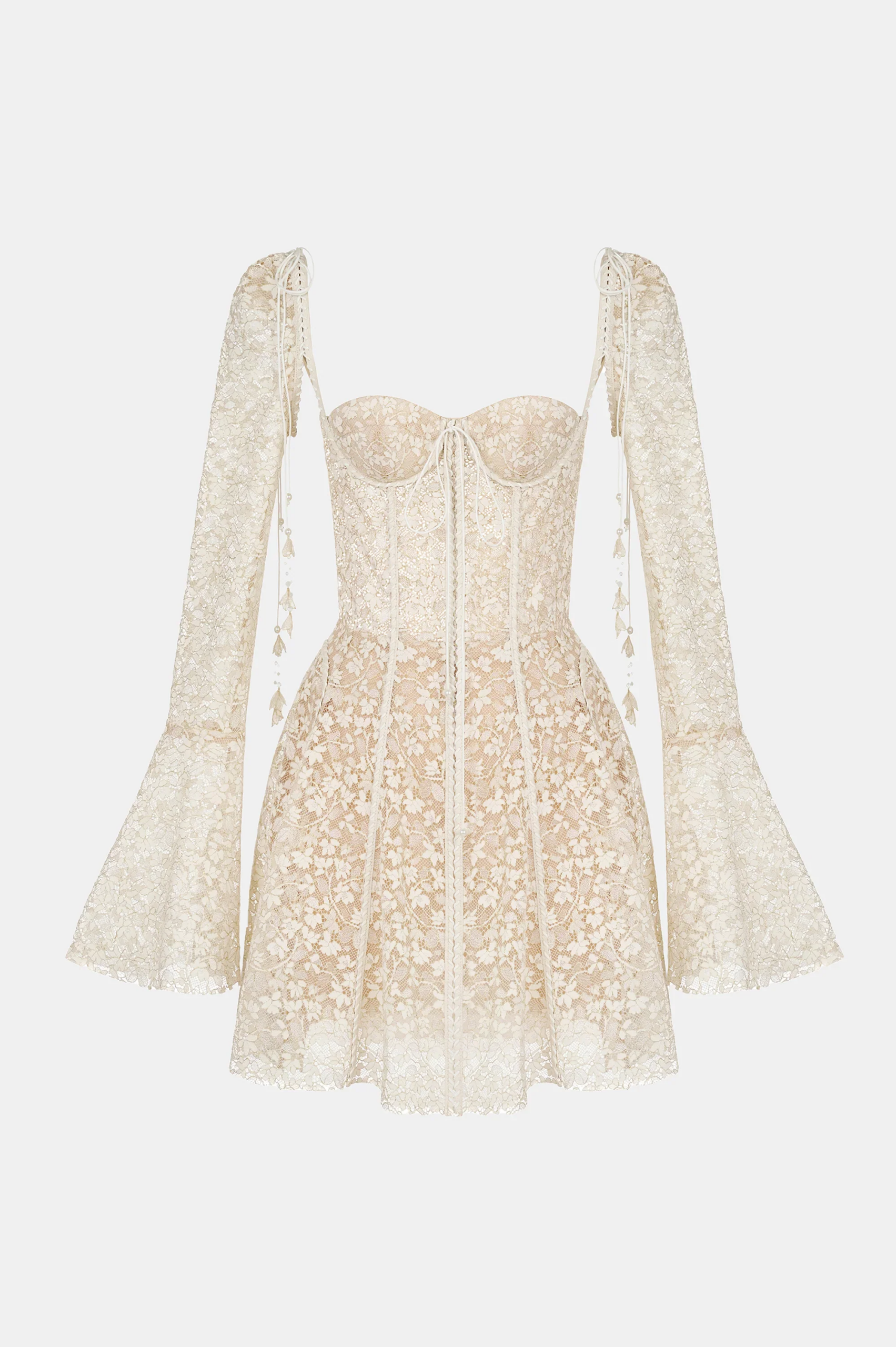 ELENA LACE MINI DRESS FOR COCKTAIL PARTY