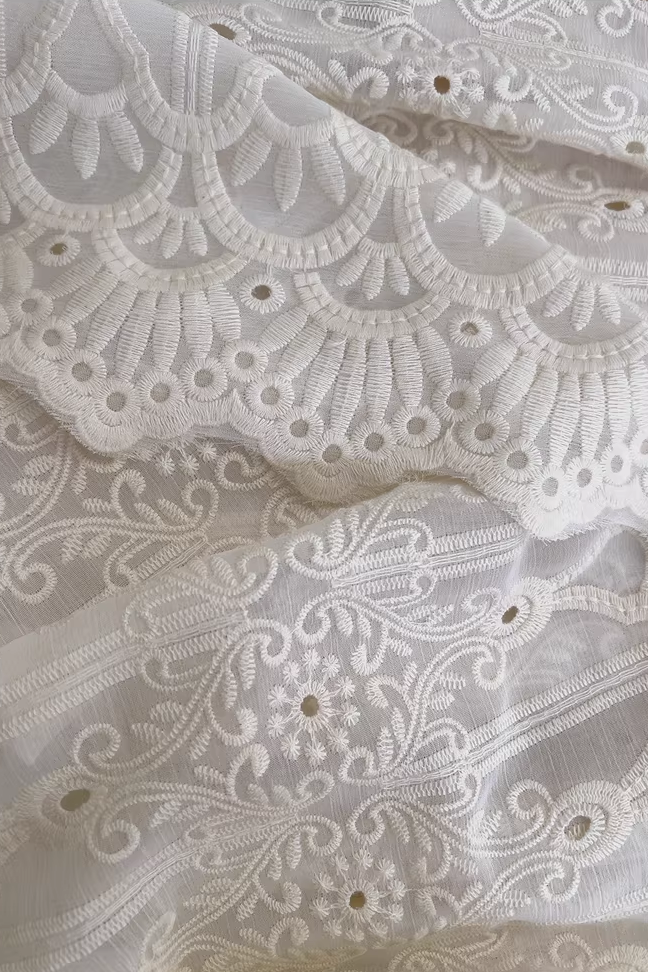 A-LINE LACE MIDI DRESS, LEG OF MUTTON SLEEVES, WEDDING GUEST