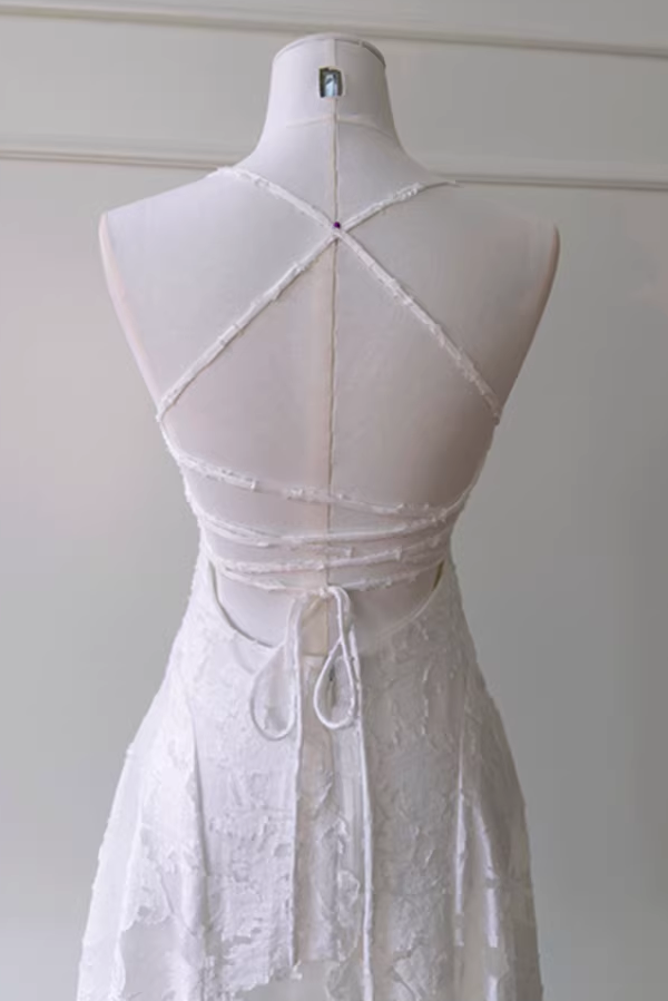 FRANCIS MAXI DRESS WHITE ELEGANT WEDDING GUEST