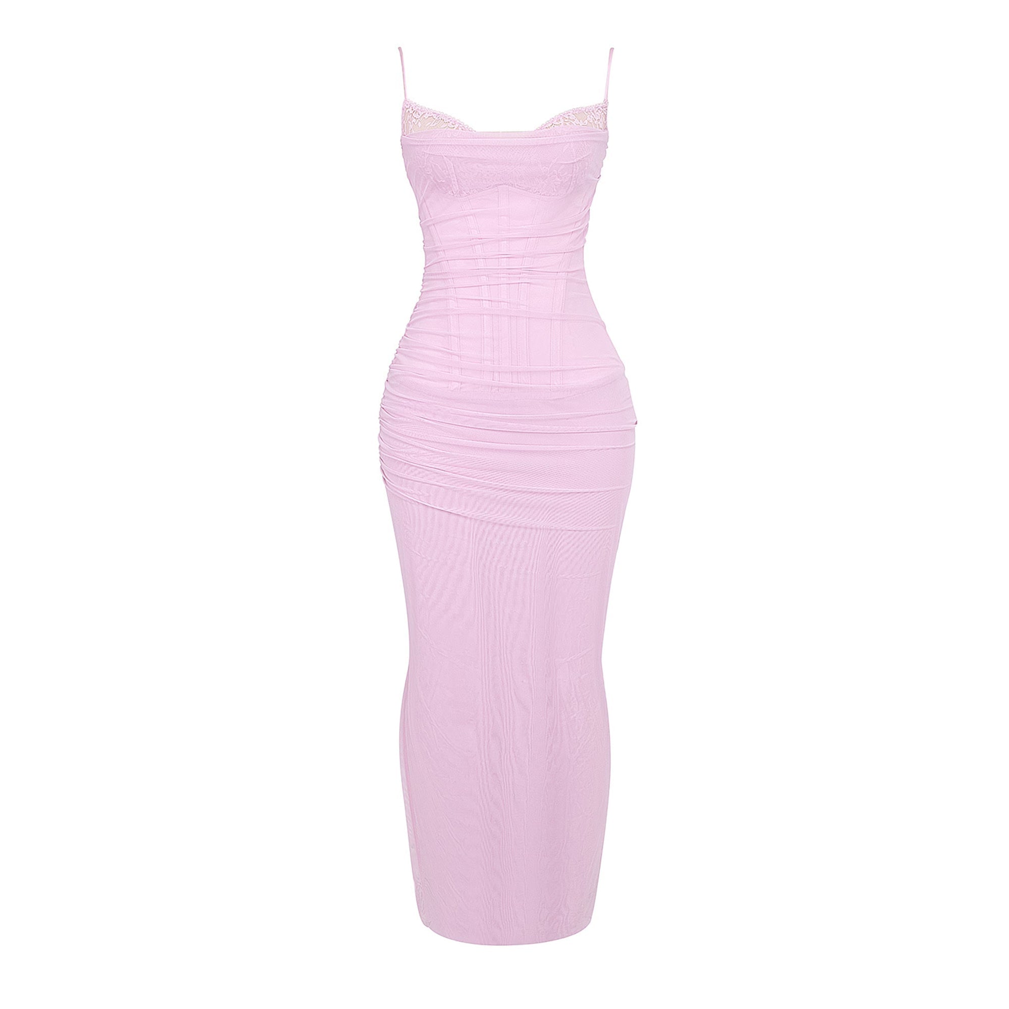 SYLVIE TULLE CORSET MAXI DRESS FOR WEDDINGS