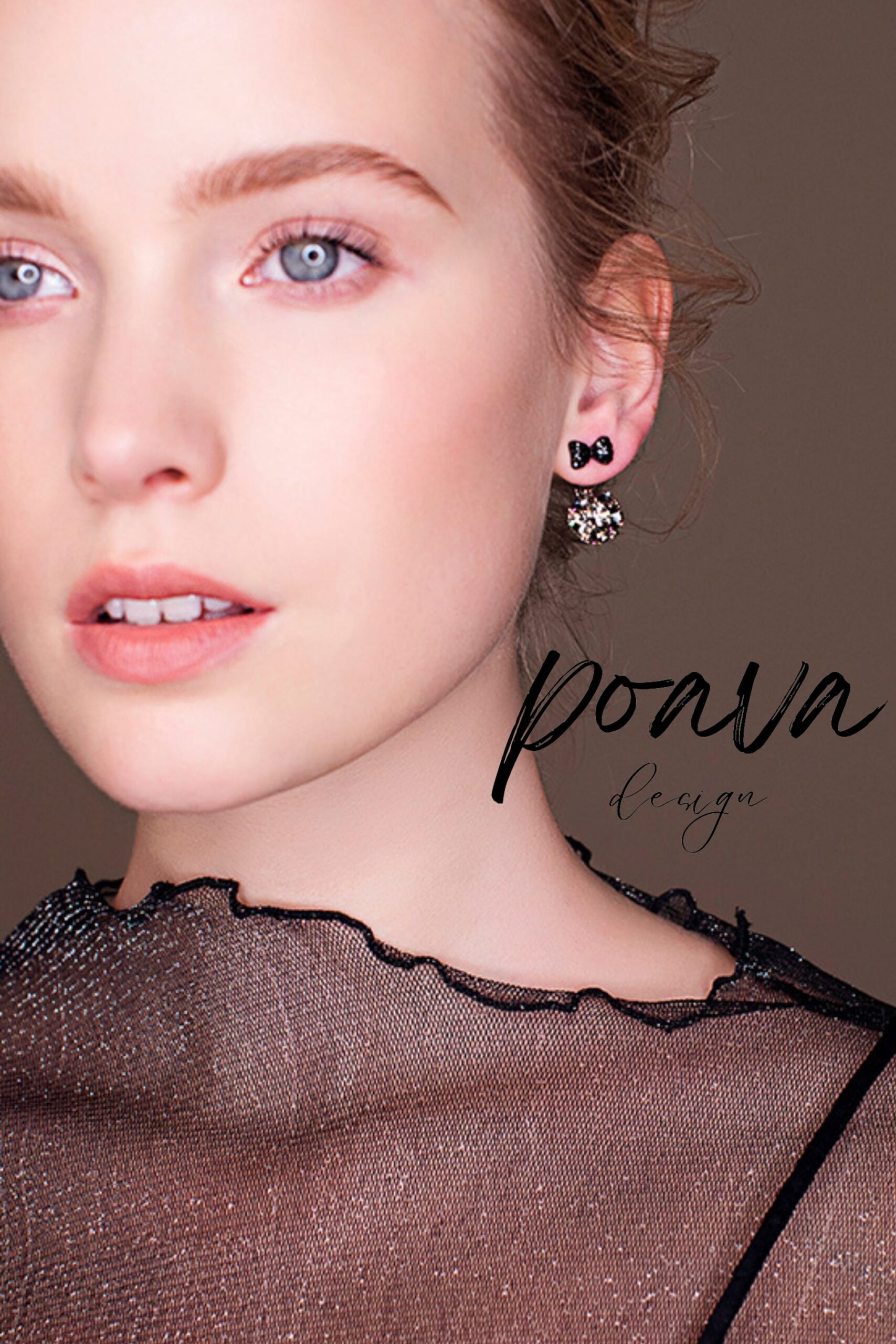 BLUE CRYSTAL DROP EARRINGS FOR WEDDING