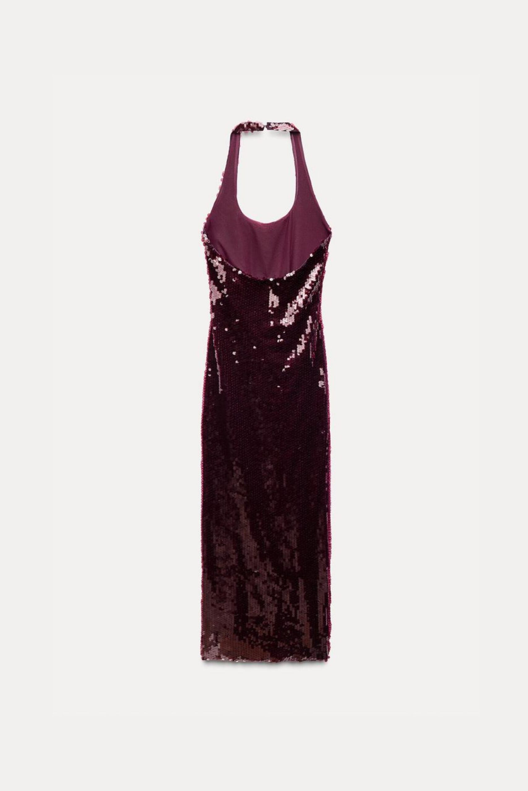 SEQUIN HALTER MINI DRESS FOR PARTY