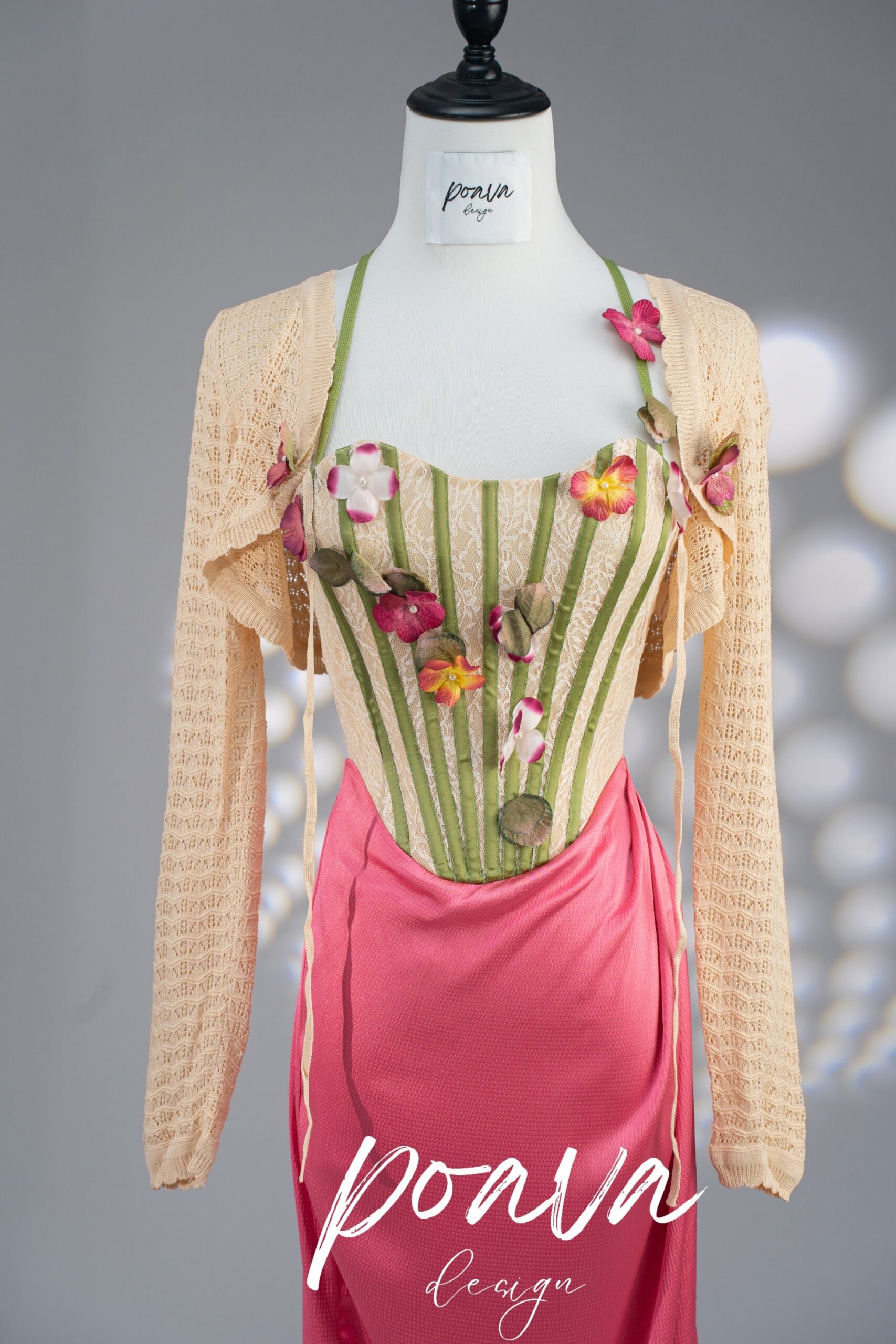 FLOWER VINE PHANTOM CARDIGAN – GOTHIC LAYERING PIECE