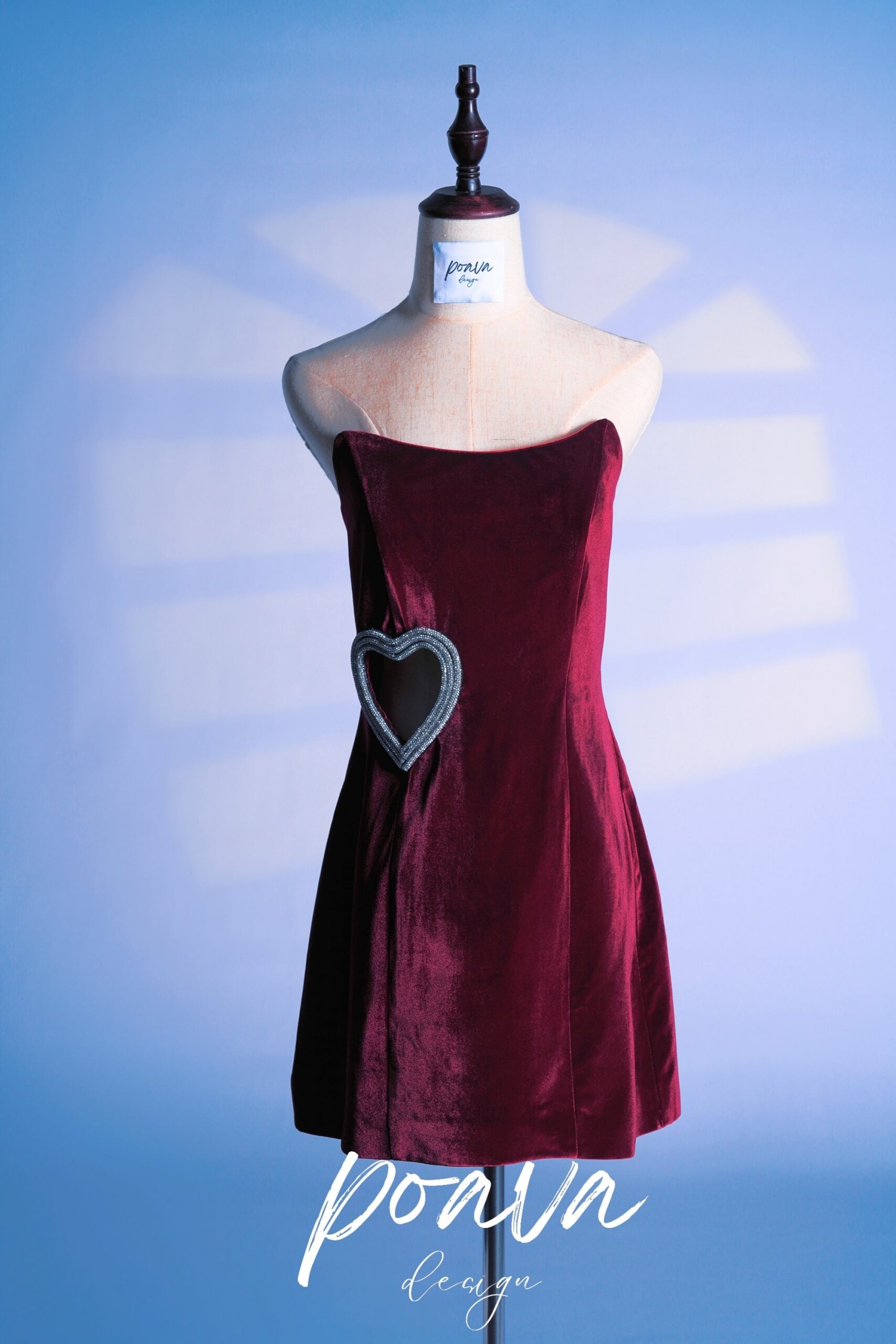 VELVET BANDAGE MINI DRESS PURPLE COCKTAIL PARTY