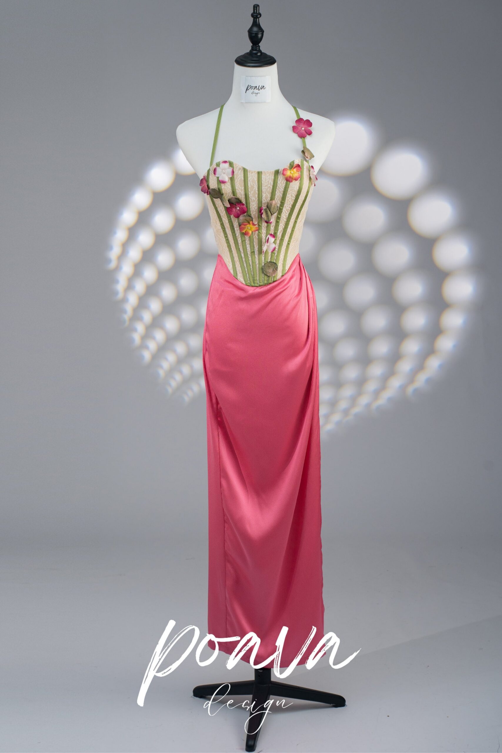 CORINA FLORAL MIDI DRESS FOR WEDDING