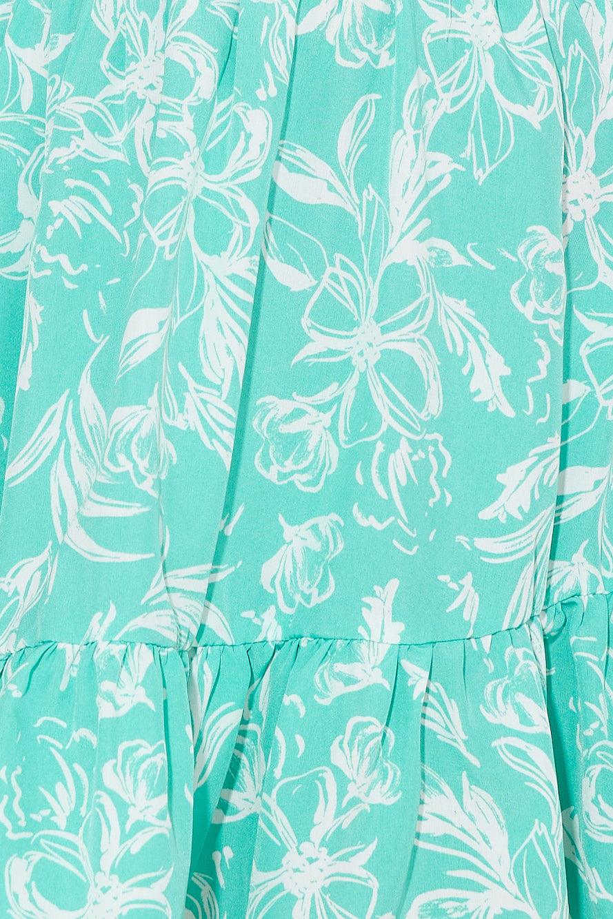 LONG BEACH MINI DRESS MINT CASUAL WALK