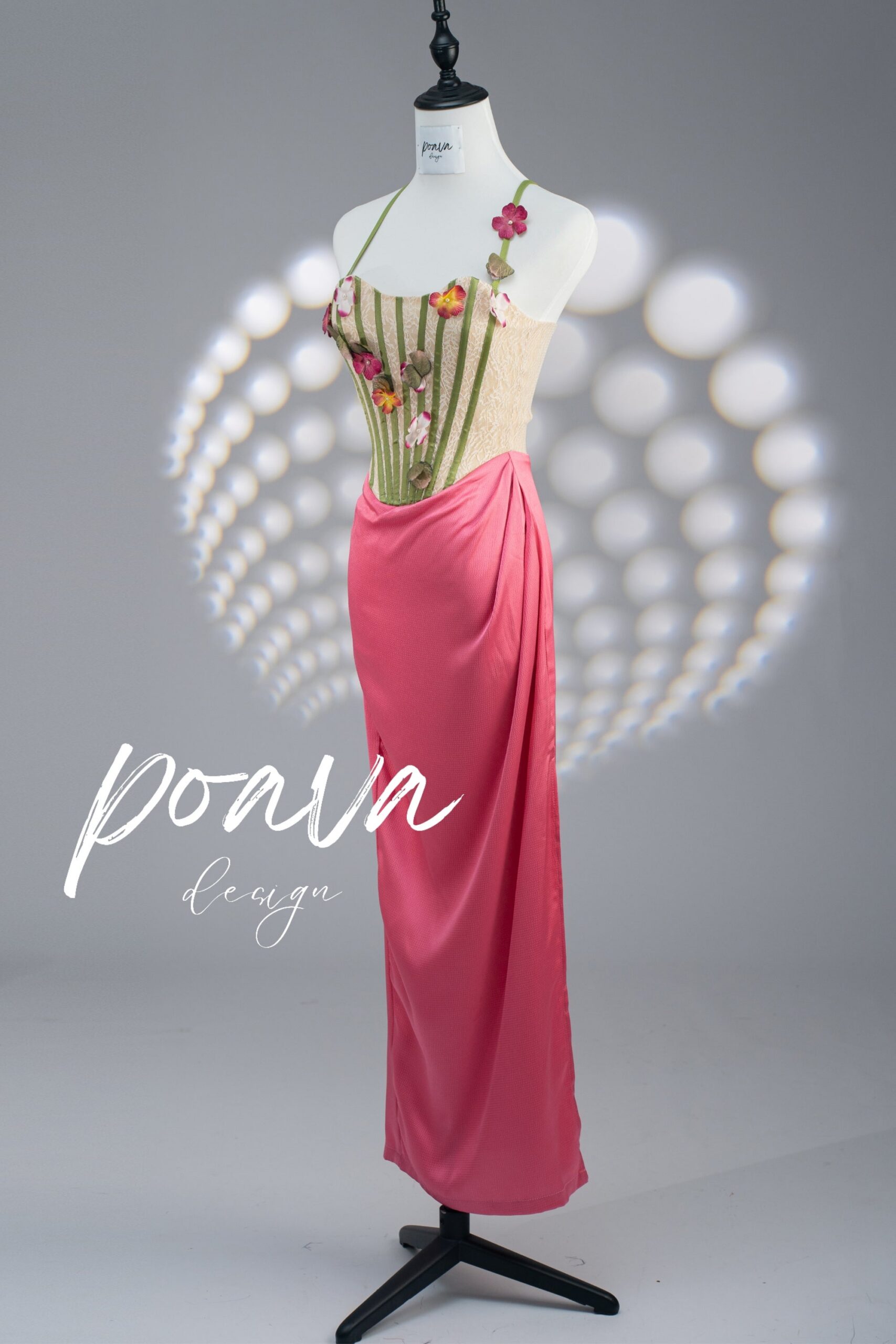 CORINA FLORAL MIDI DRESS FOR WEDDING