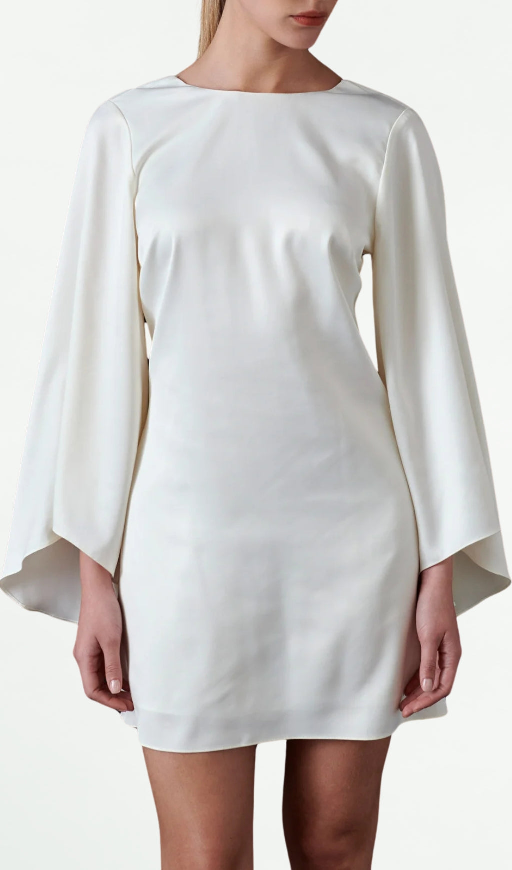 BELL SLEEVE MINI DRESS FOR PARTY