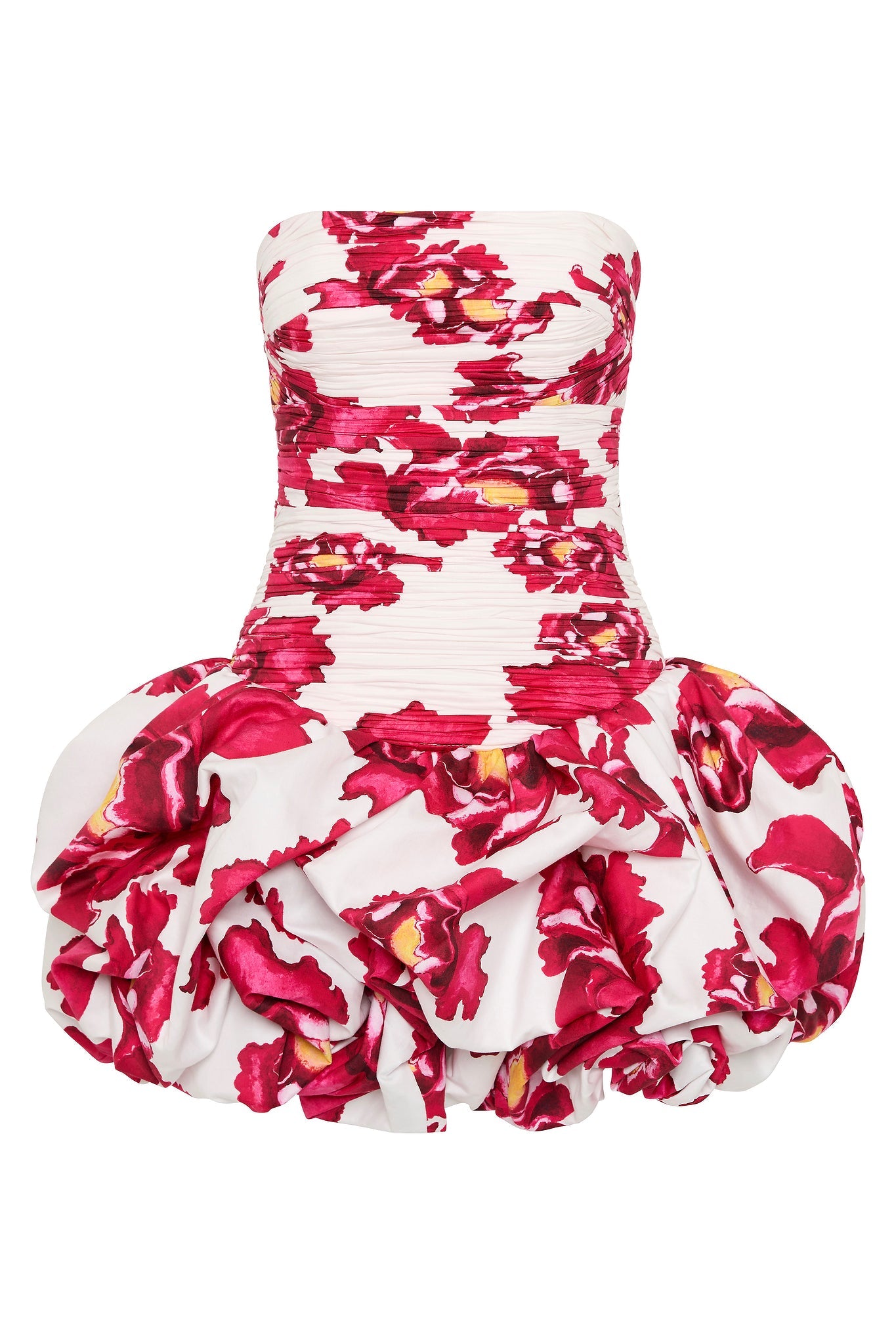 VIOLETTE BUBBLE HEM MINI DRESS FOR PARTY