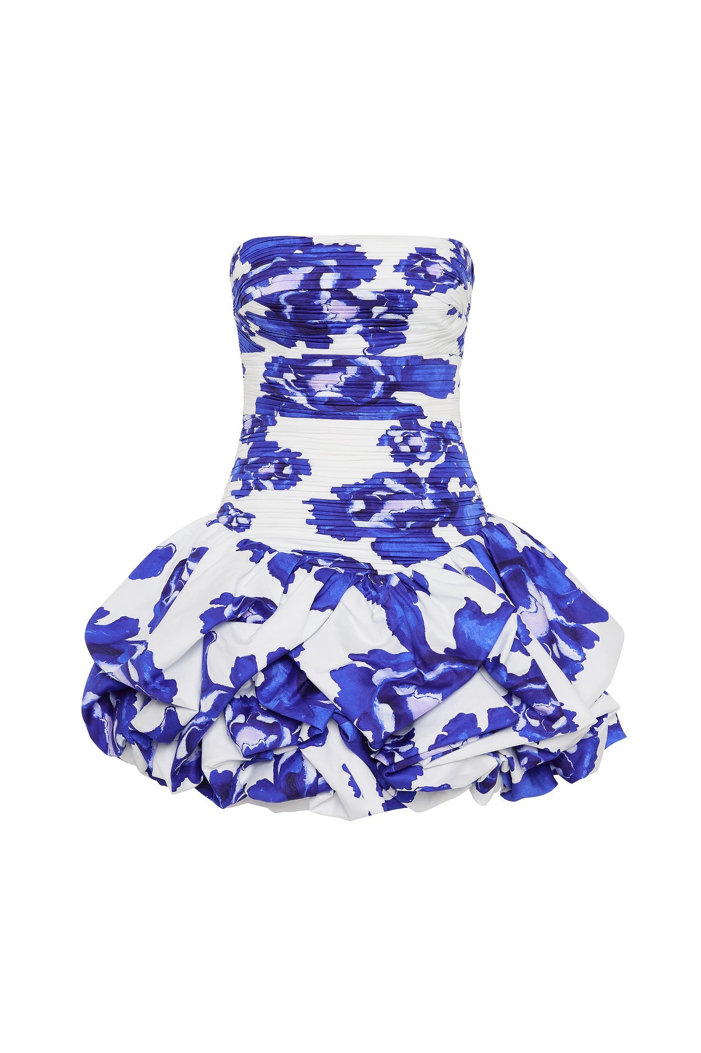 VIOLETTE BUBBLE HEM MINI DRESS FOR PARTY